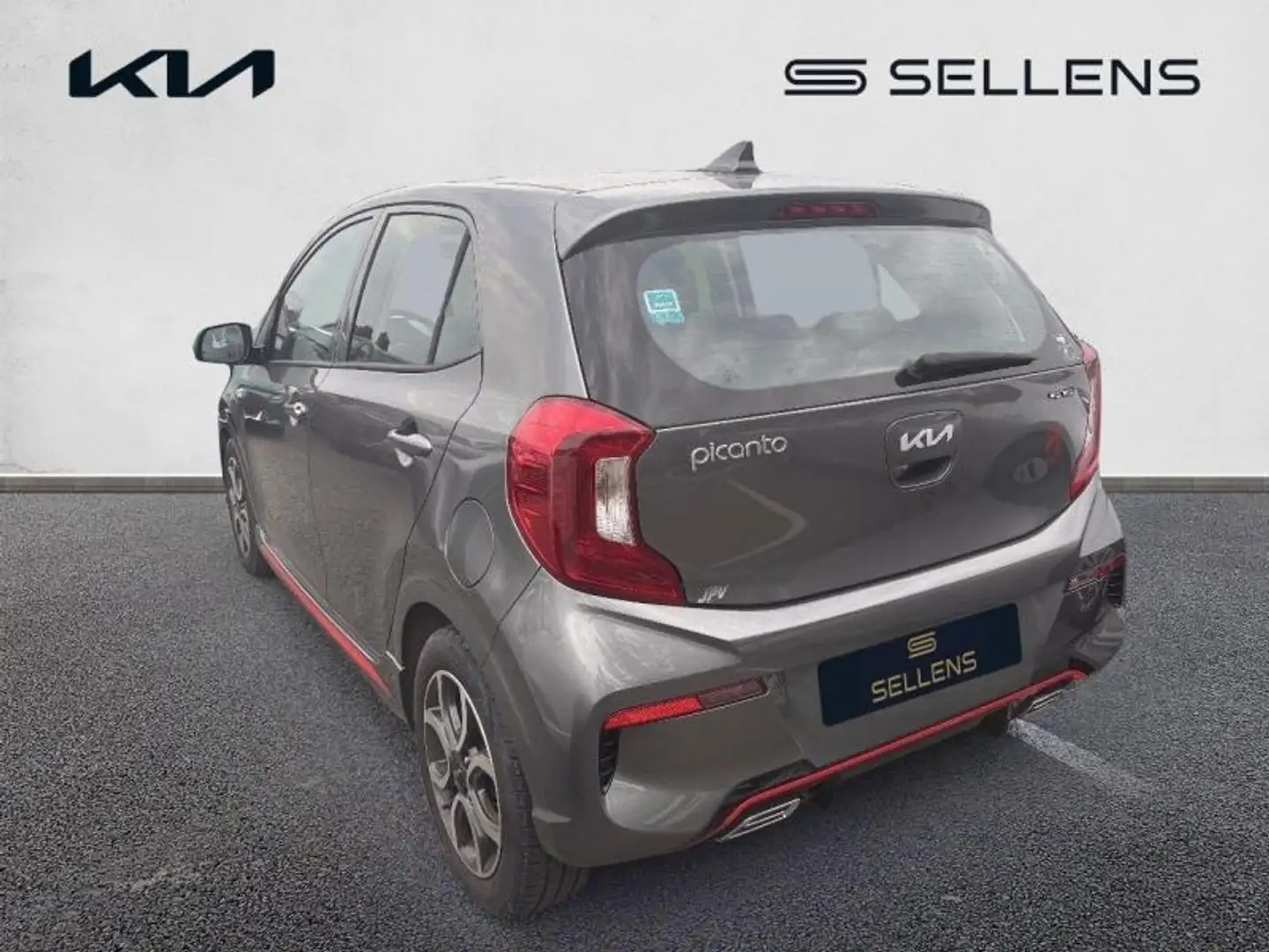 Kia Picanto 1.2 DPi 84ch GT Line Gris - 2