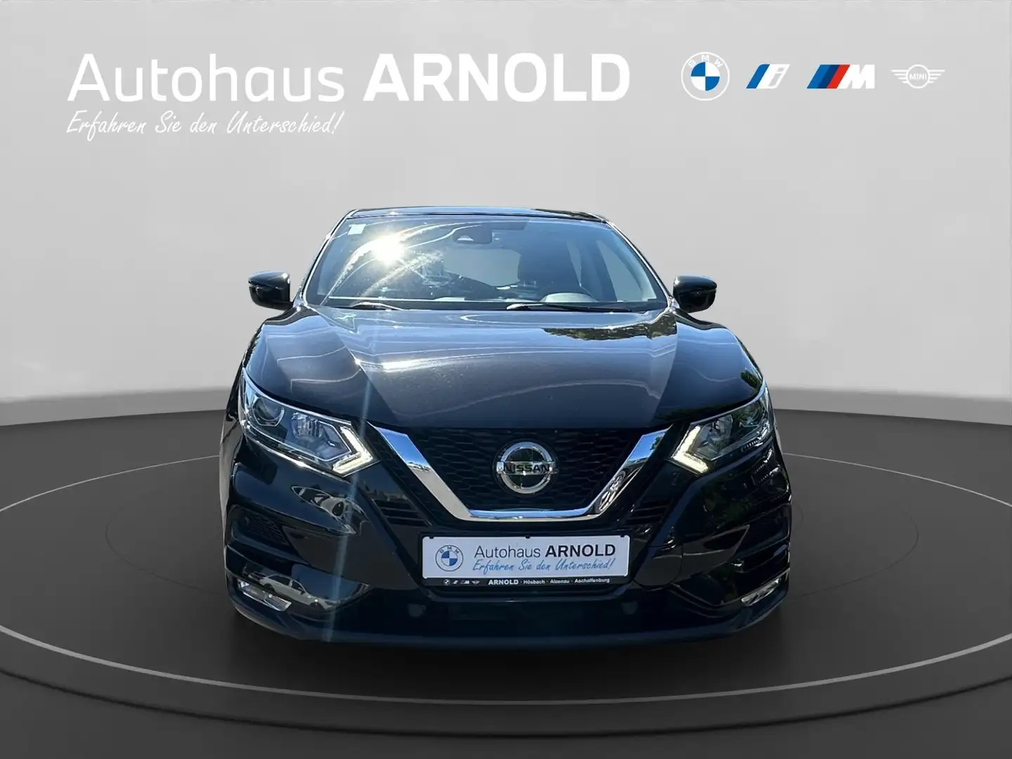 Nissan Qashqai 1,3 DAB RFK Klimaaut. PDC Zwart - 2