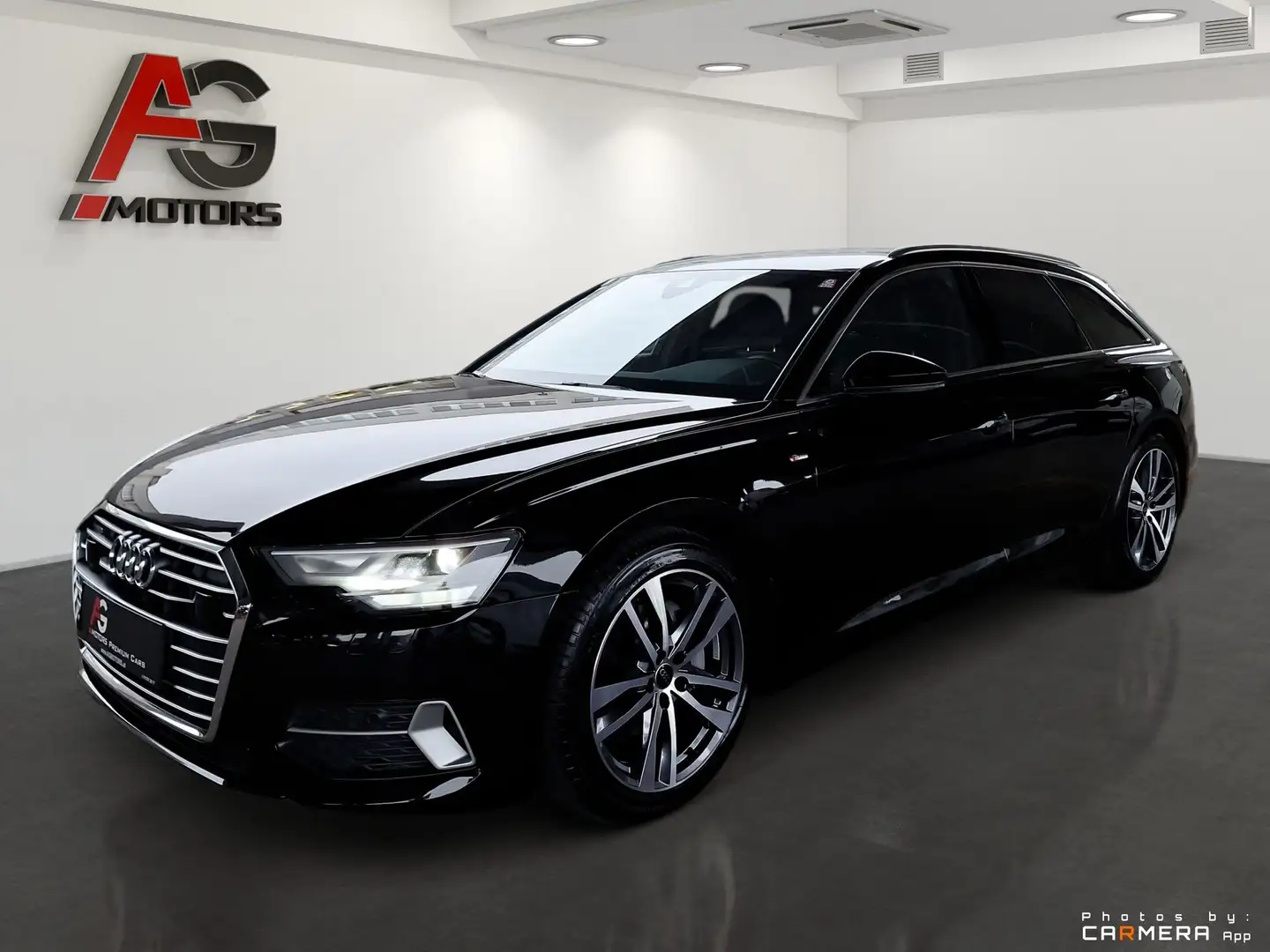 Audi A6 Avant 40 TDI quattro sport S-tronic/LED/Navi/Kame Zwart - 1