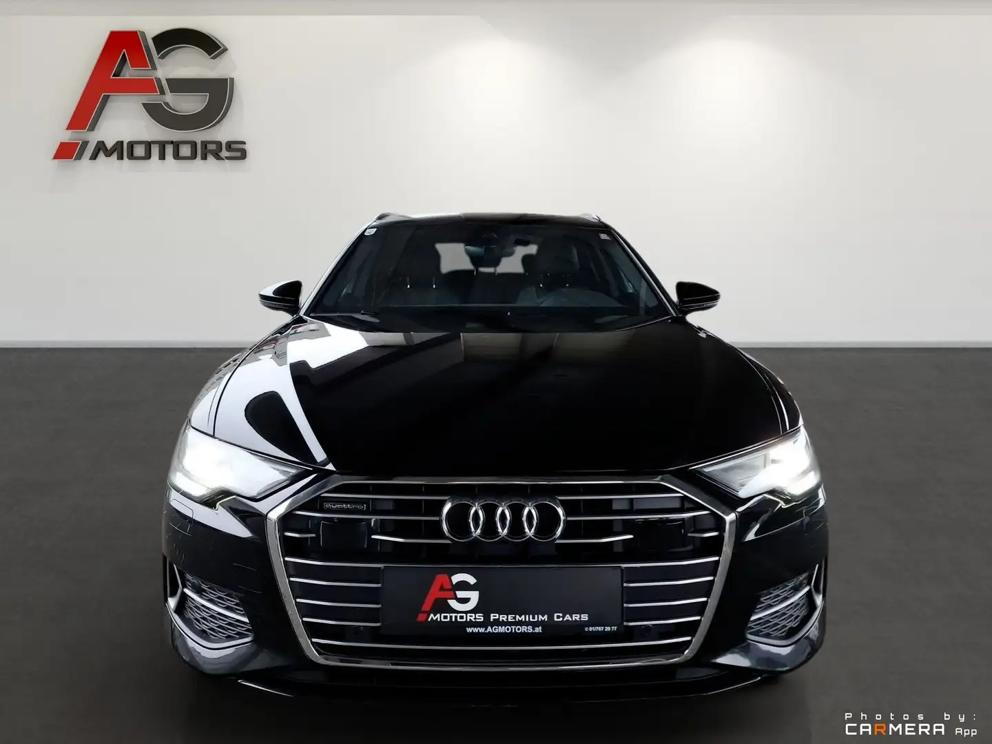 Audi A6 Avant 40 TDI quattro sport S-tronic/LED/Navi/Kame Zwart - 2