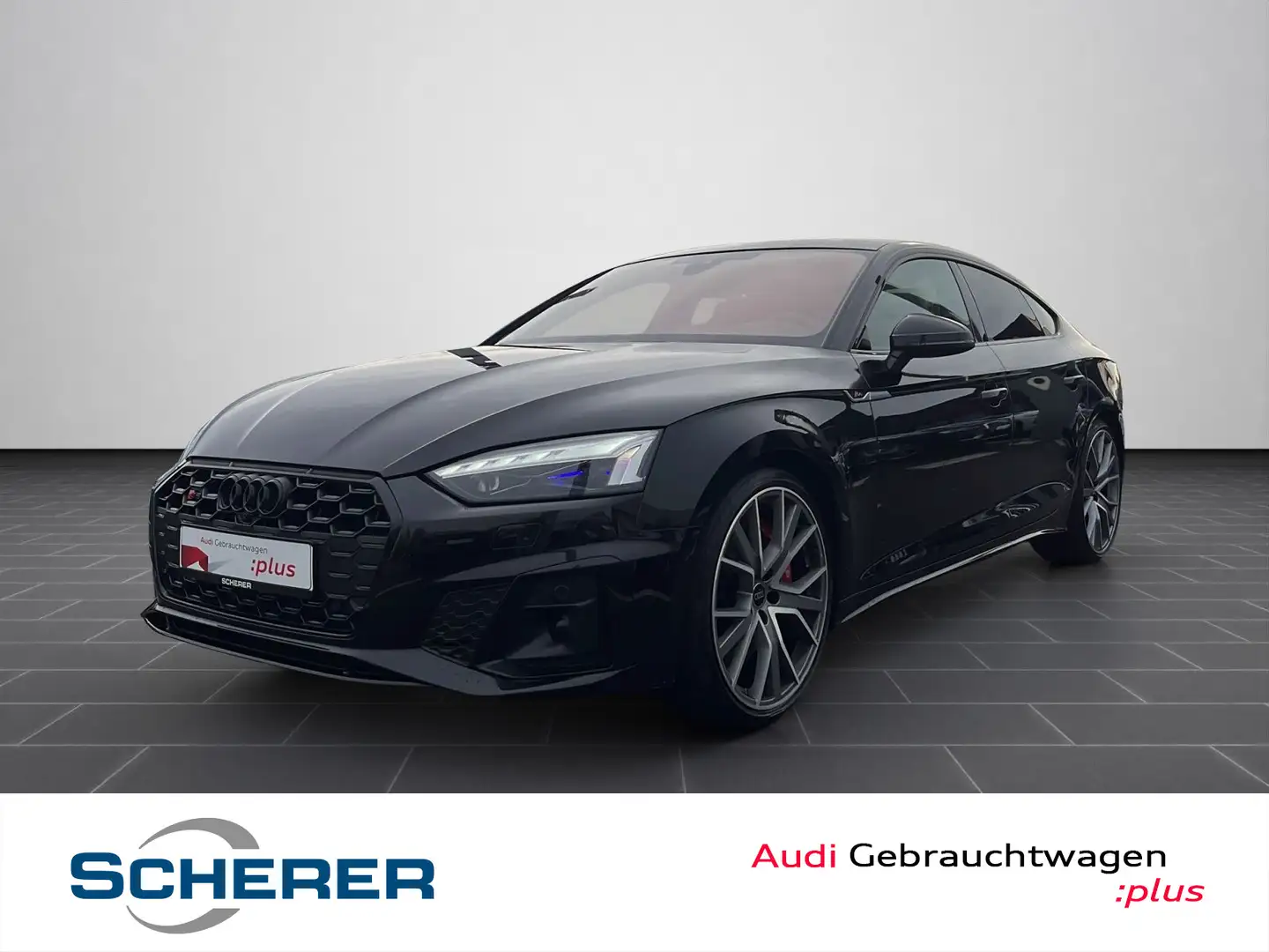Audi S5 TDI quat./tiptr AHK/Matrix-LED/Pano Schwarz - 1