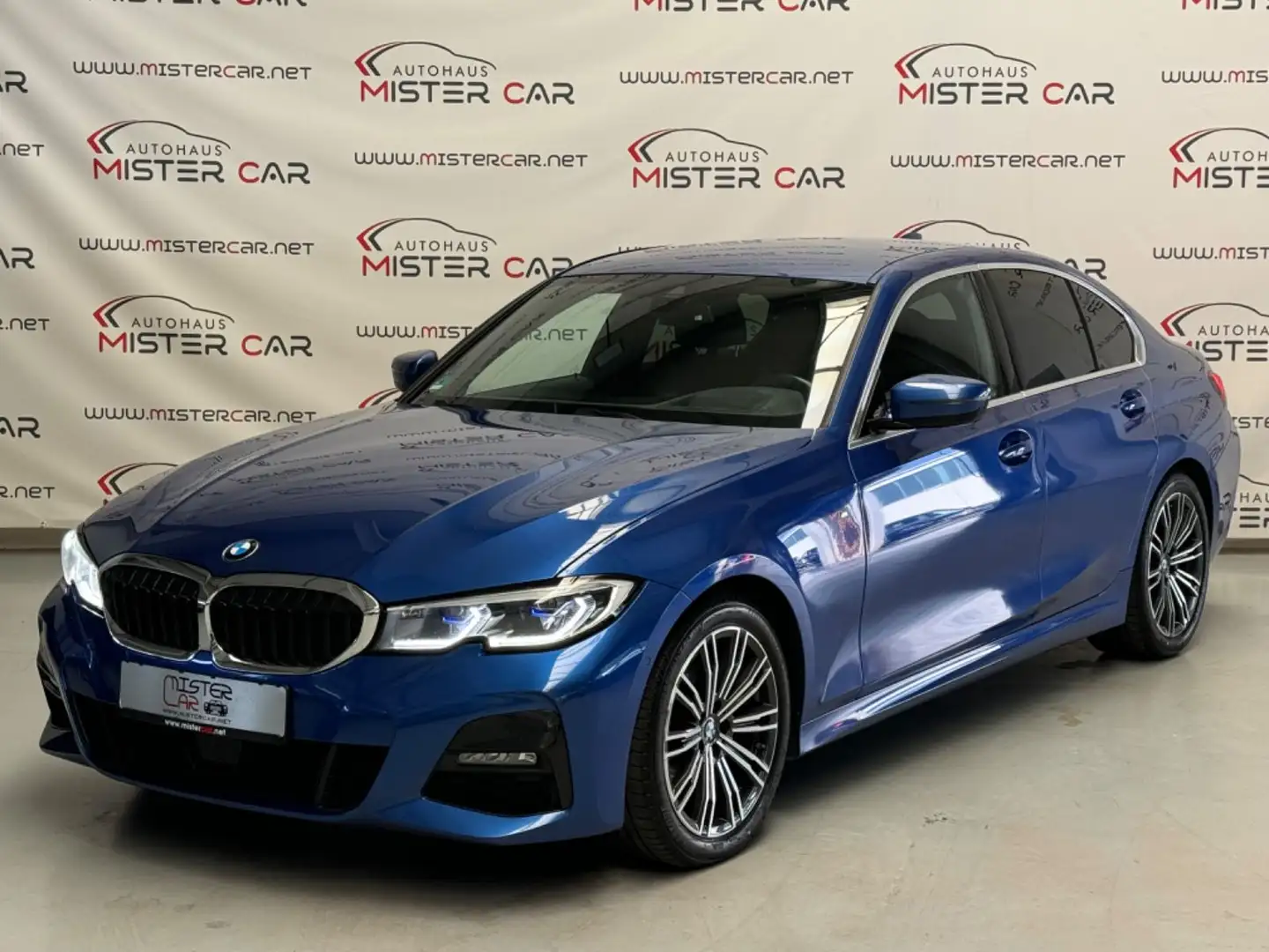 BMW 320 d M Sport ACC/LASER/HUD/DIGI/KEY/ASSIST/NAVI Blauw - 1