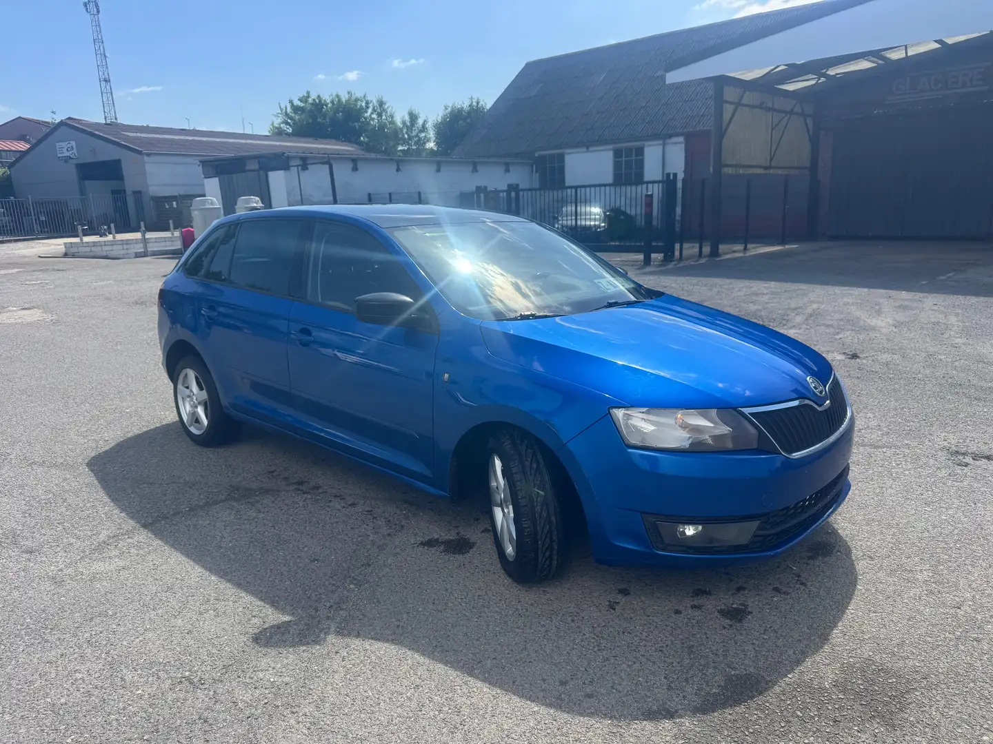 Skoda Rapid/Spaceback Rapid Spaceback 1.6 TDI Active Bleu - 2