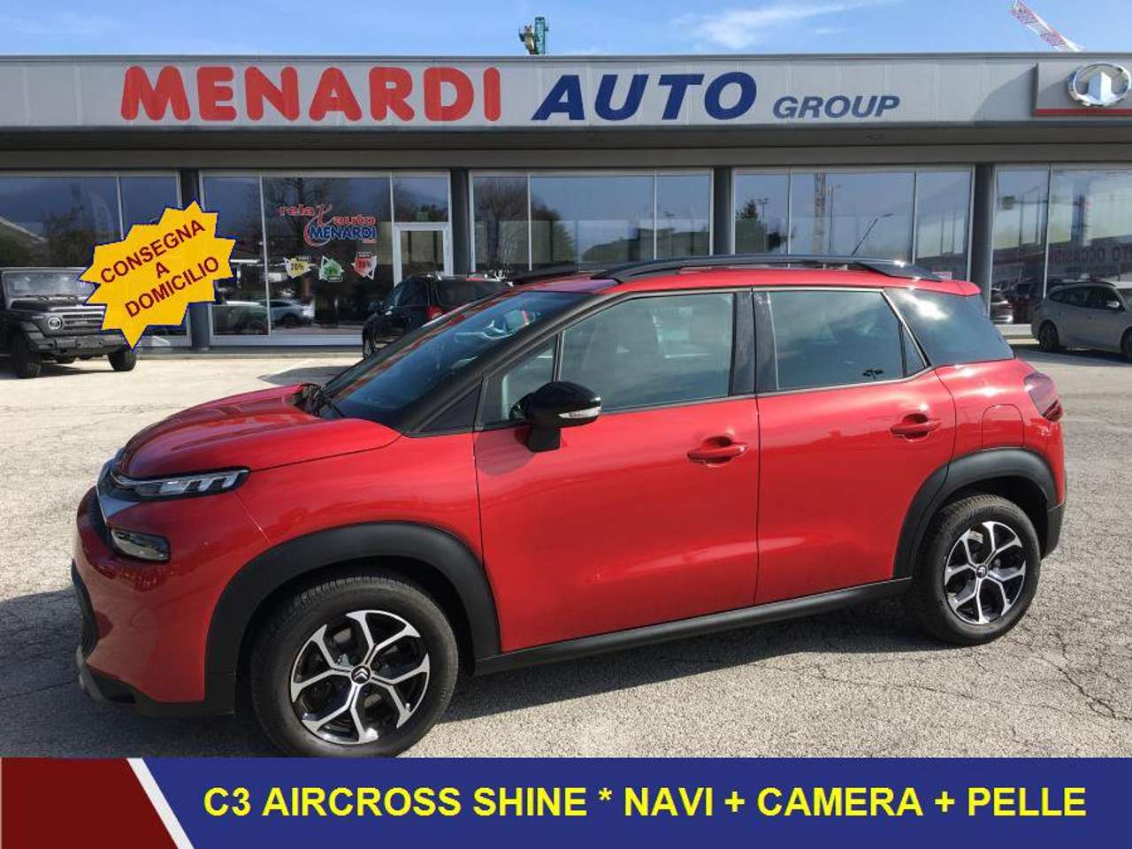 Citroen C3 Aircross PureTech 110 Shine INTERNI PELLE+NAVI