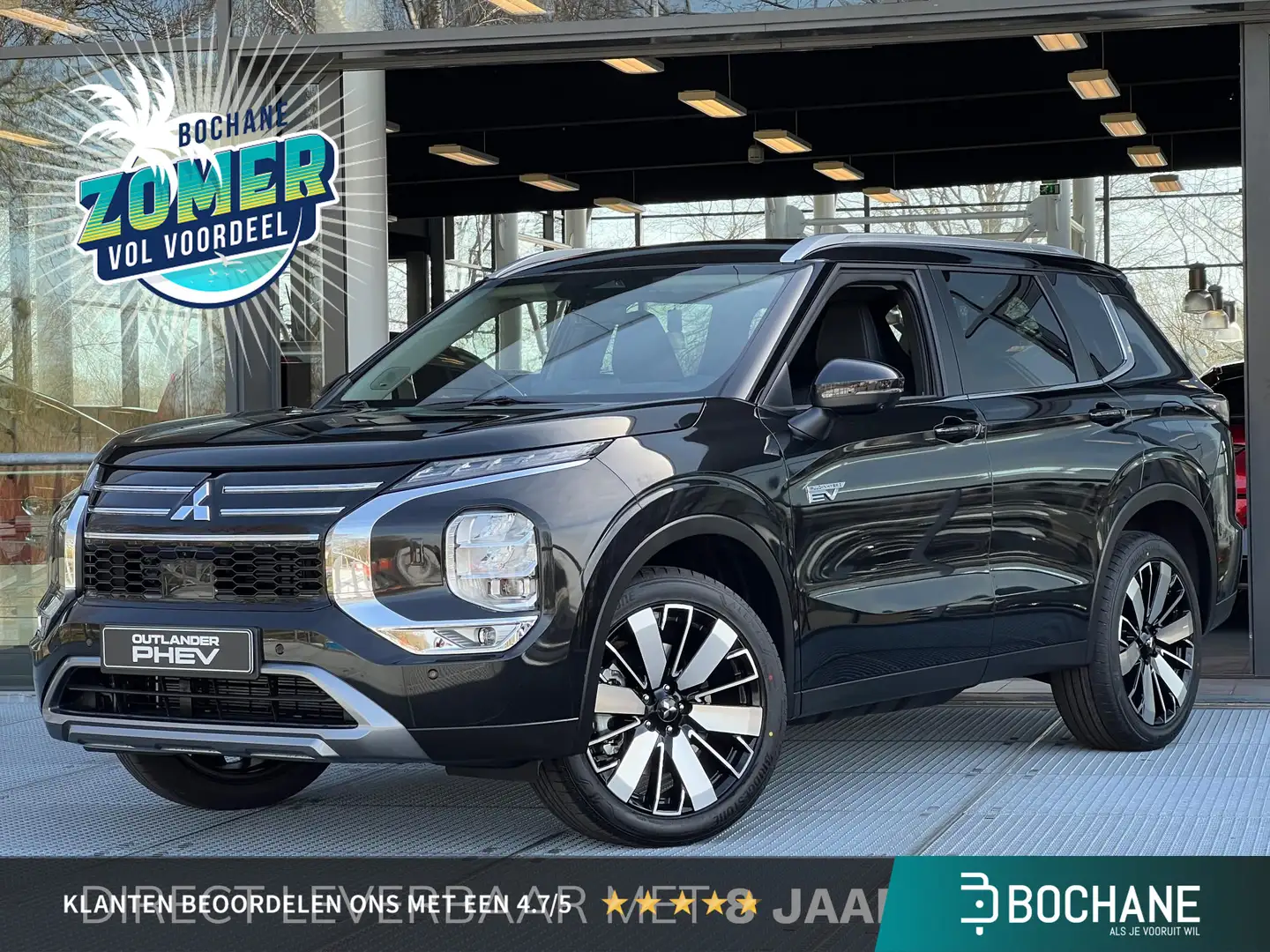 Mitsubishi Outlander 2.4 PHEV First Edition | NIEUW MODEL EN DIRECT UIT Noir - 1