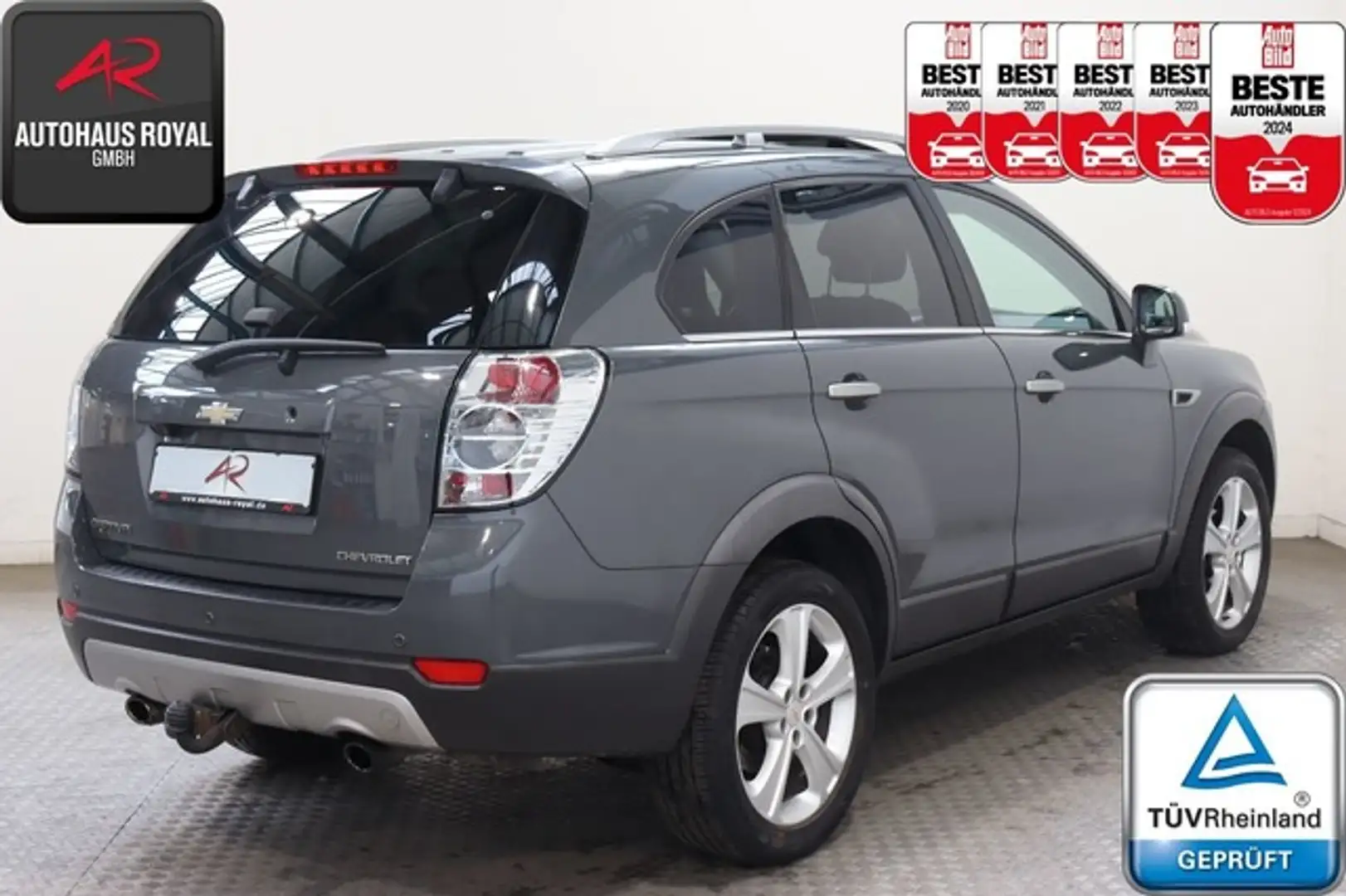 Chevrolet Captiva 3.0 4WD 7 SITZE KAMERA,NAVI,AHK,19ZOLL Grau - 2