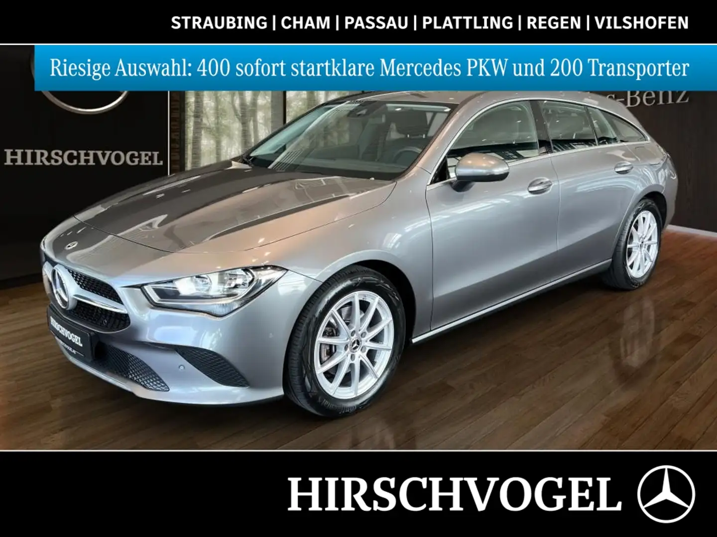 Mercedes-Benz CLA 200 d SB AHK+MBUX+Navi-Plus+PDC+SHZ+8G-DCT Grau - 1