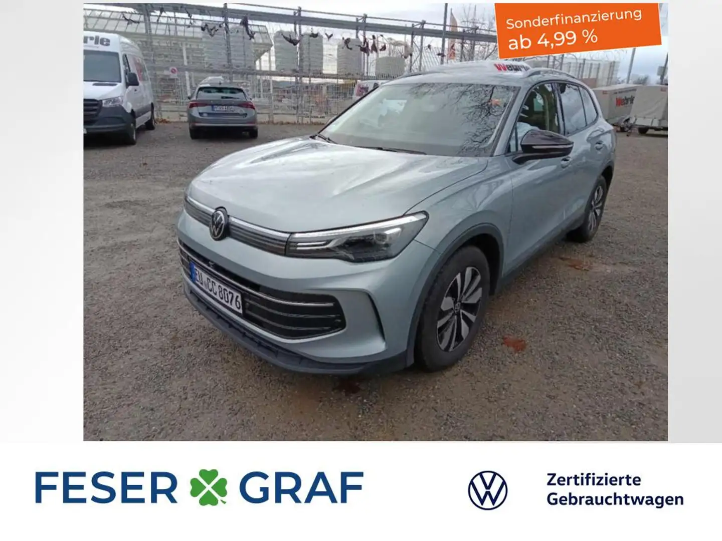 Volkswagen Tiguan 1.5TSI Life DSG AHK Rückfahrkamera el.Heckkl. Silber - 1