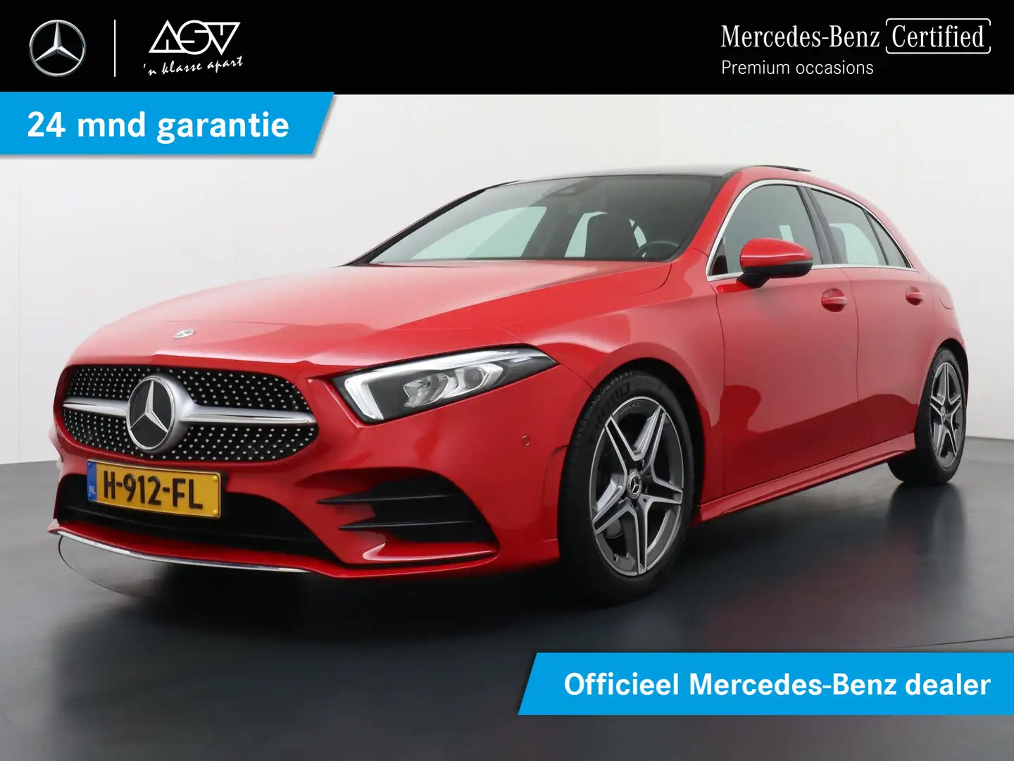 Mercedes-Benz A 200 Business Solution AMG | Panorama - Schuifdak | LED Rood - 1
