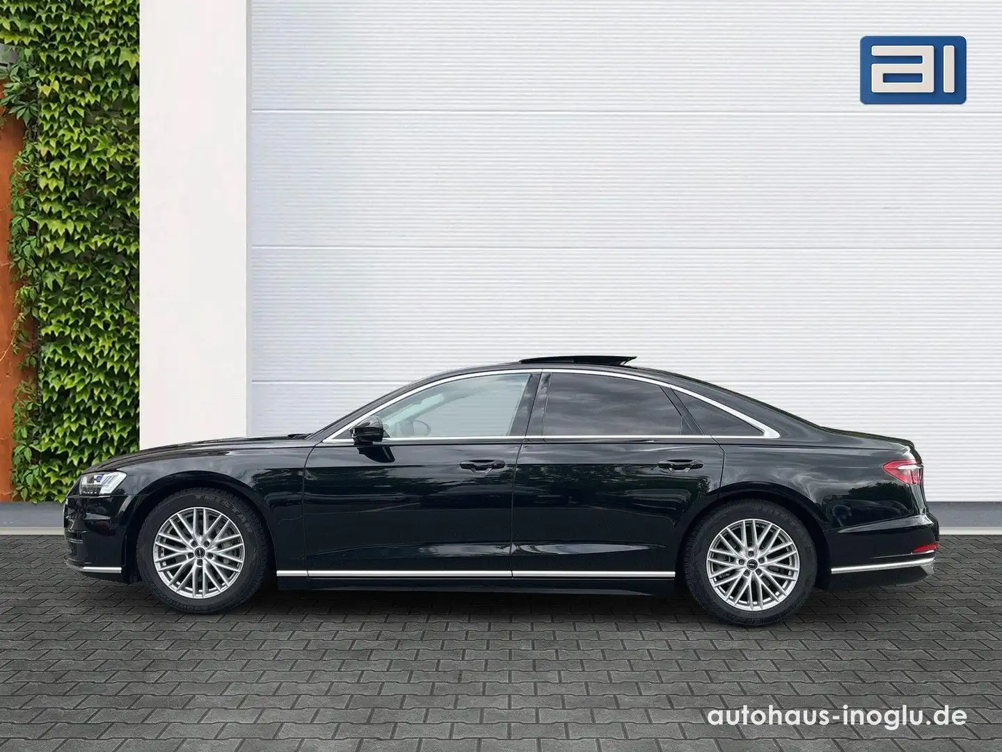 Audi A8 50 TDI quattro Tiptr. Pano+Laser+Leder+Stdhzg Schwarz - 2