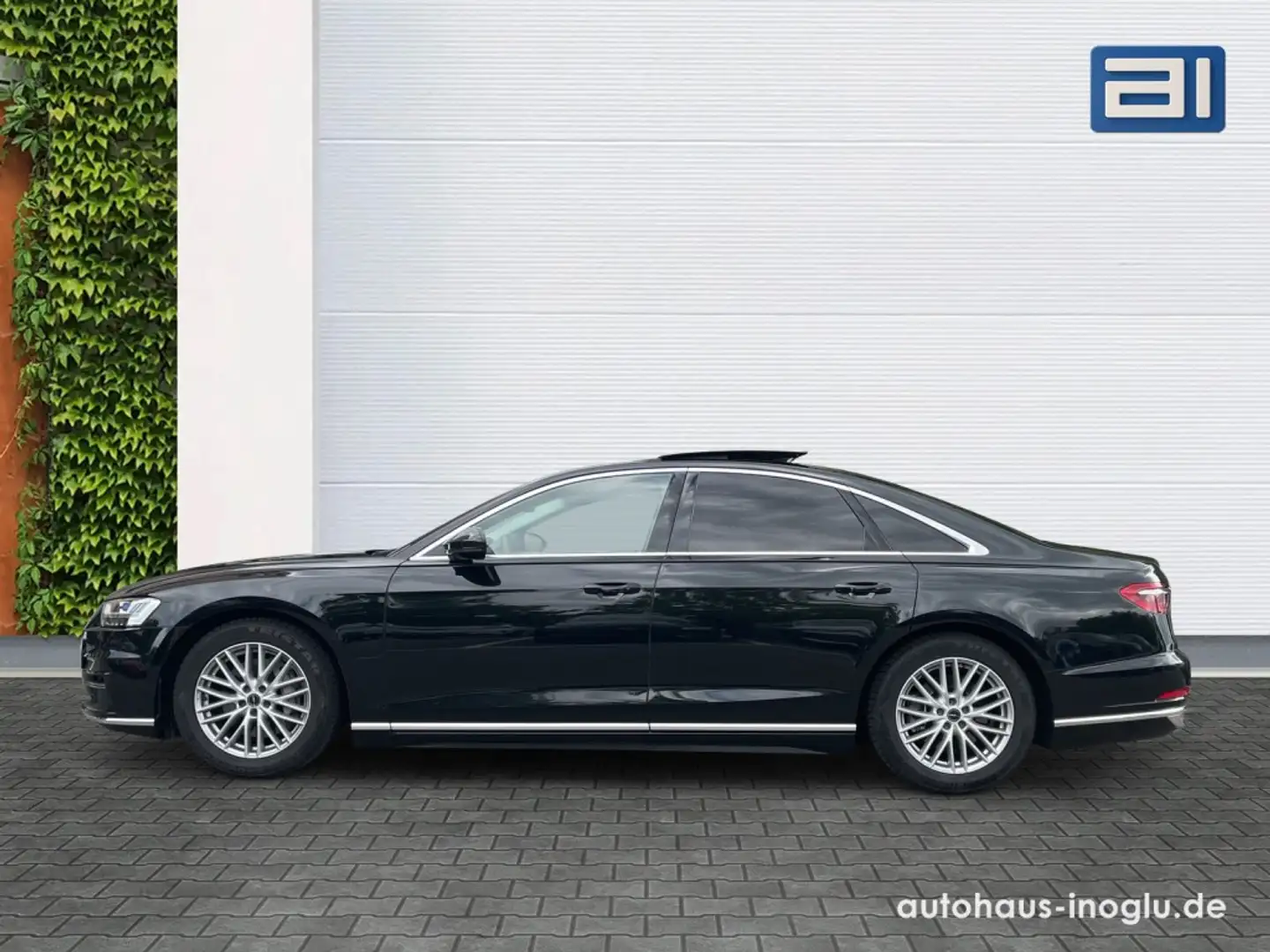 Audi A8 50 TDI quattro Tiptr. Pano+Laser+Leder+Stdhzg Schwarz - 2