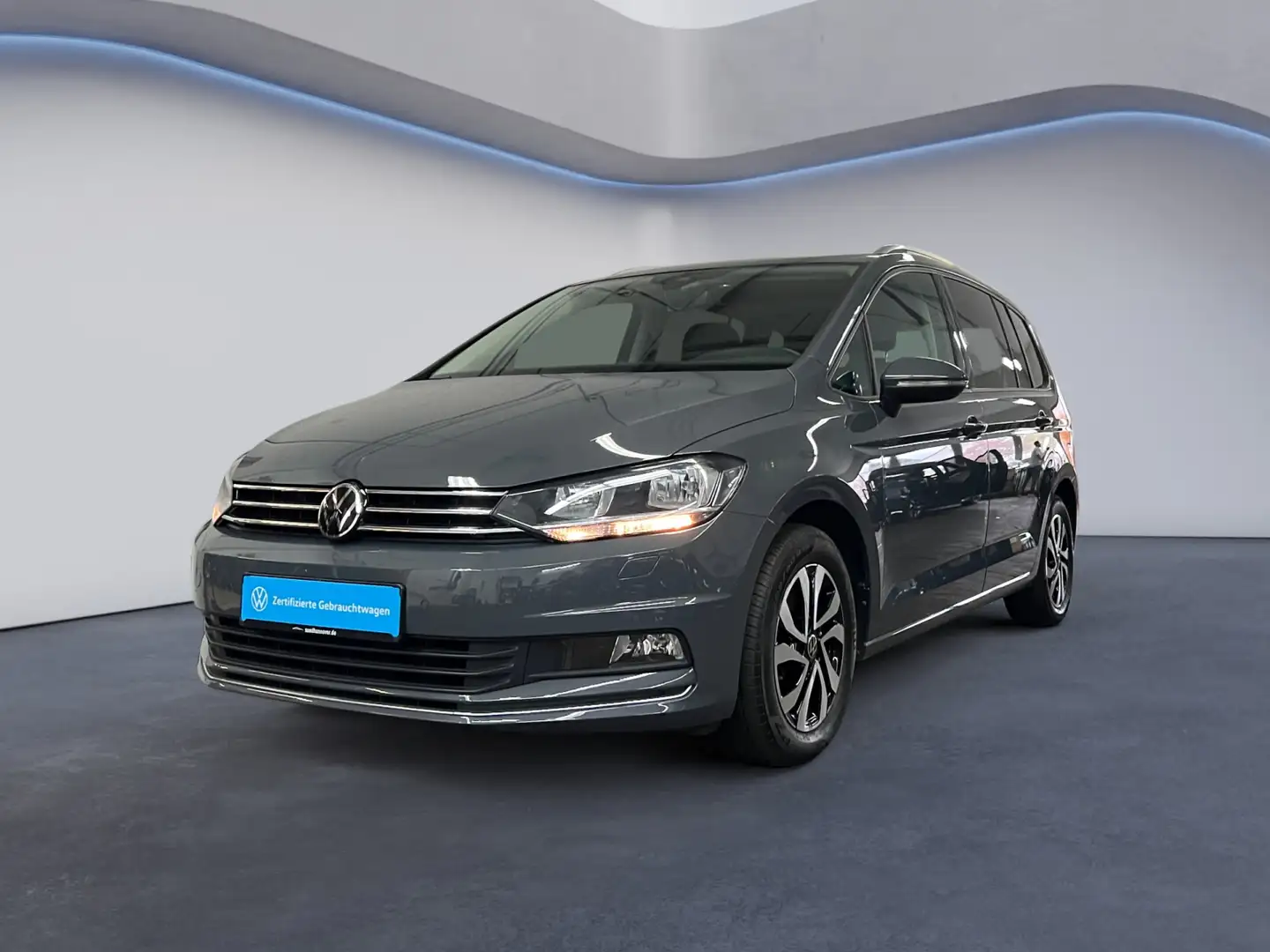 Volkswagen Touran Active 1.5 TSI AHK+NAVI+SHZ+PDC Grau - 1