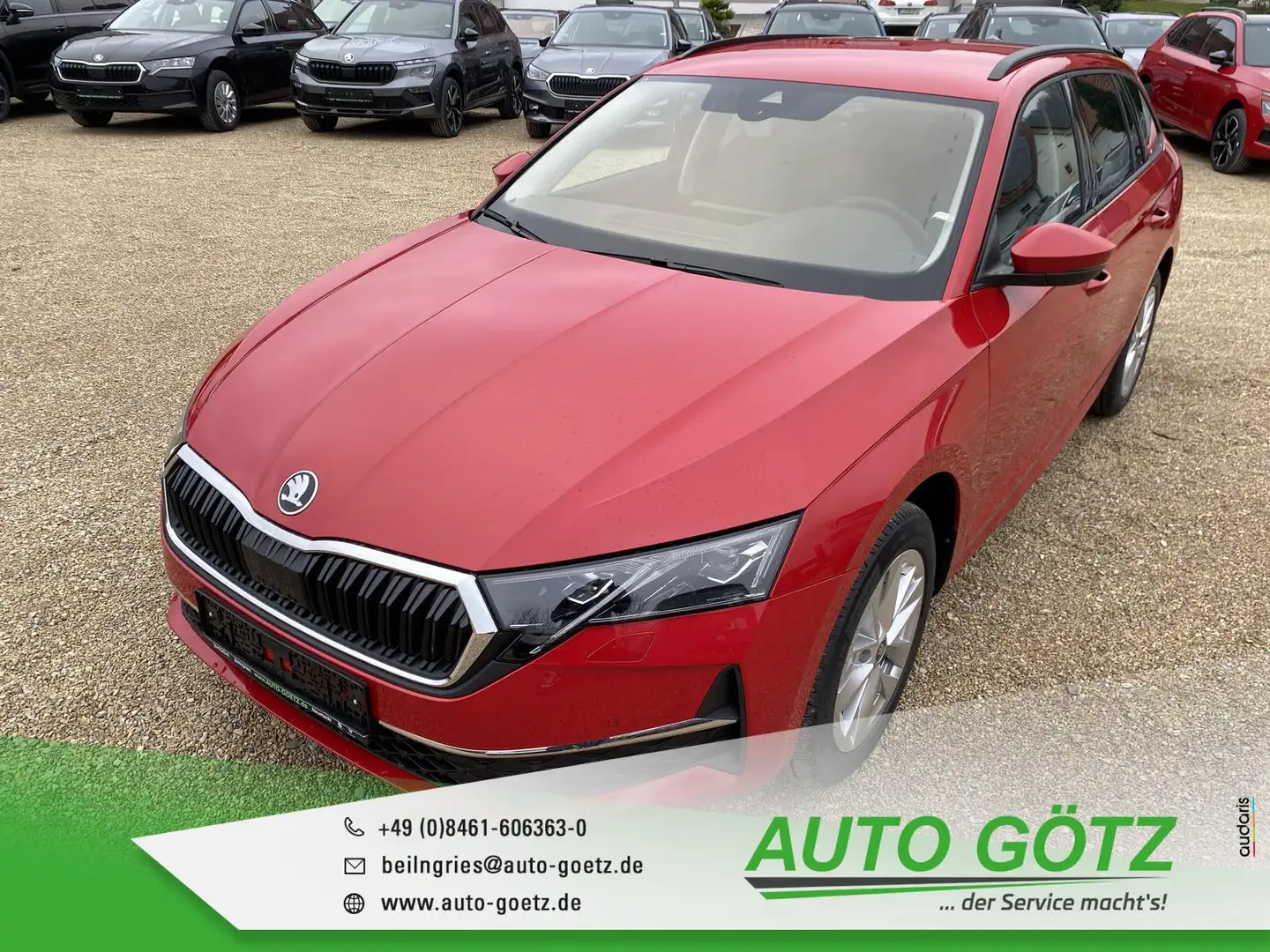 Skoda Octavia Combi Selection DSG AHK-Vorb.*Navi*Matrix*ACC*Kame Rot - 1
