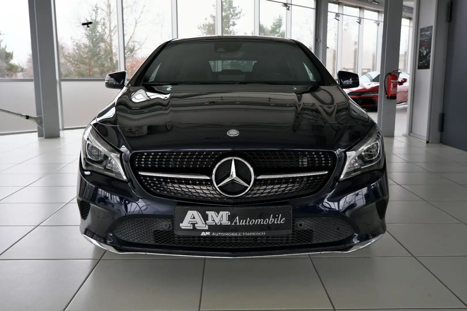 Mercedes-Benz CLA 200 Aut. Navi AHK Leder LED Deutsches FZ. Blau - 2