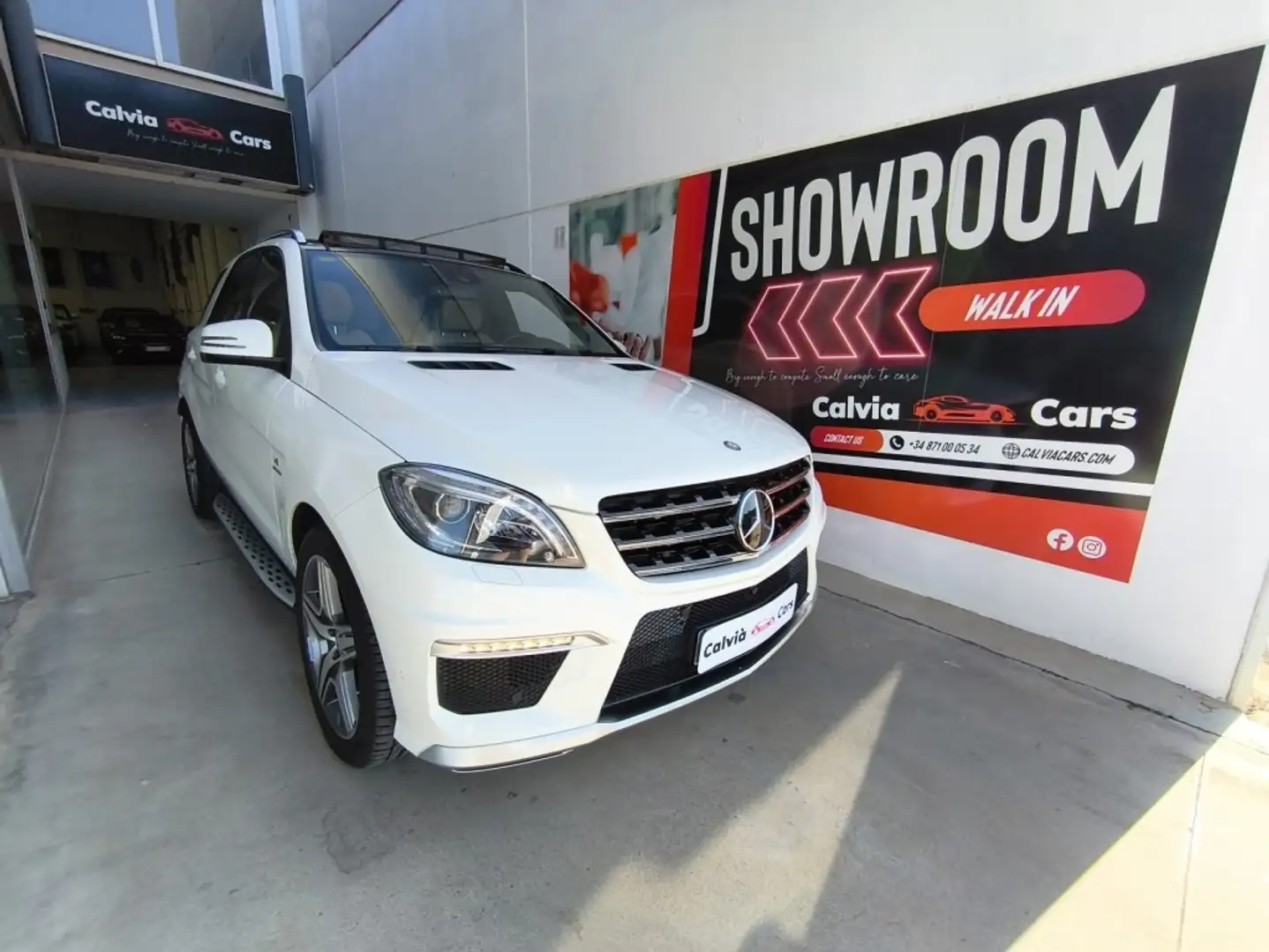 Mercedes-Benz ML 63 AMG 4M Aut. Blanco - 1