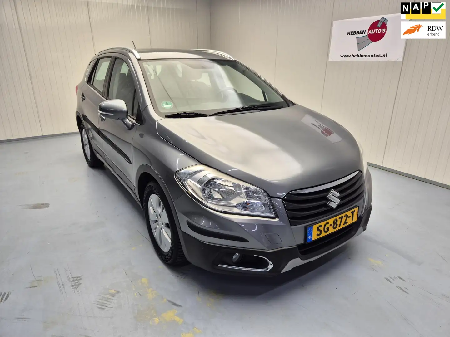 Suzuki SX4 S-Cross 1.6 Exclusive Autom Navi Camera Ecc Cruise Control Grijs - 1
