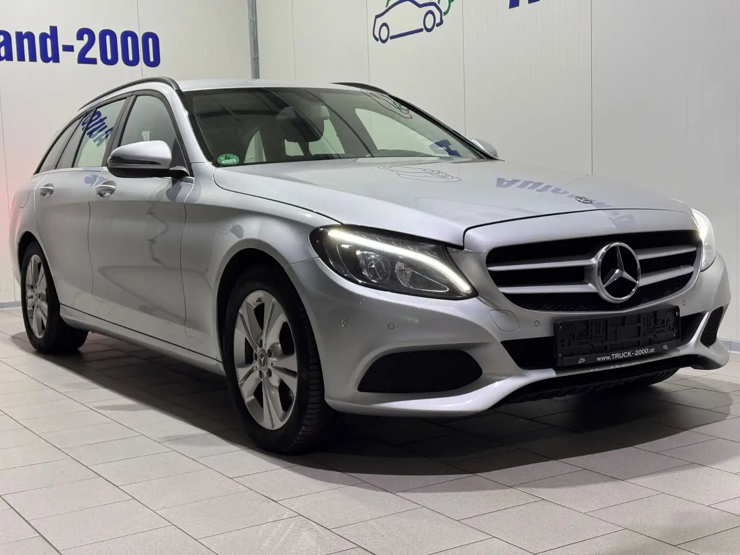 Mercedes-Benz C 220 T AHK - LED Scheinwerfer - Navi Grigio - 1
