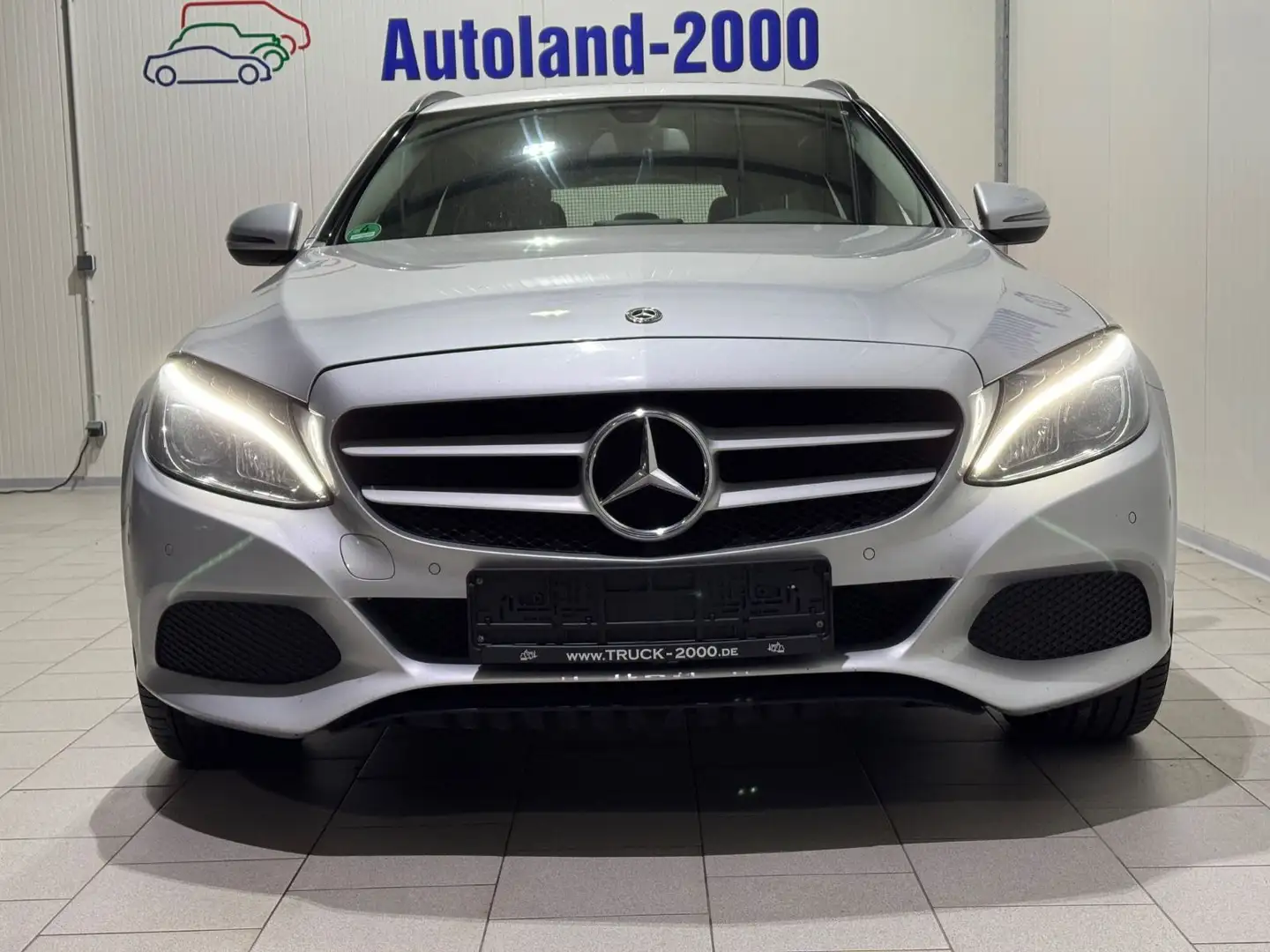 Mercedes-Benz C 220 T AHK - LED Scheinwerfer - Navi Grigio - 2
