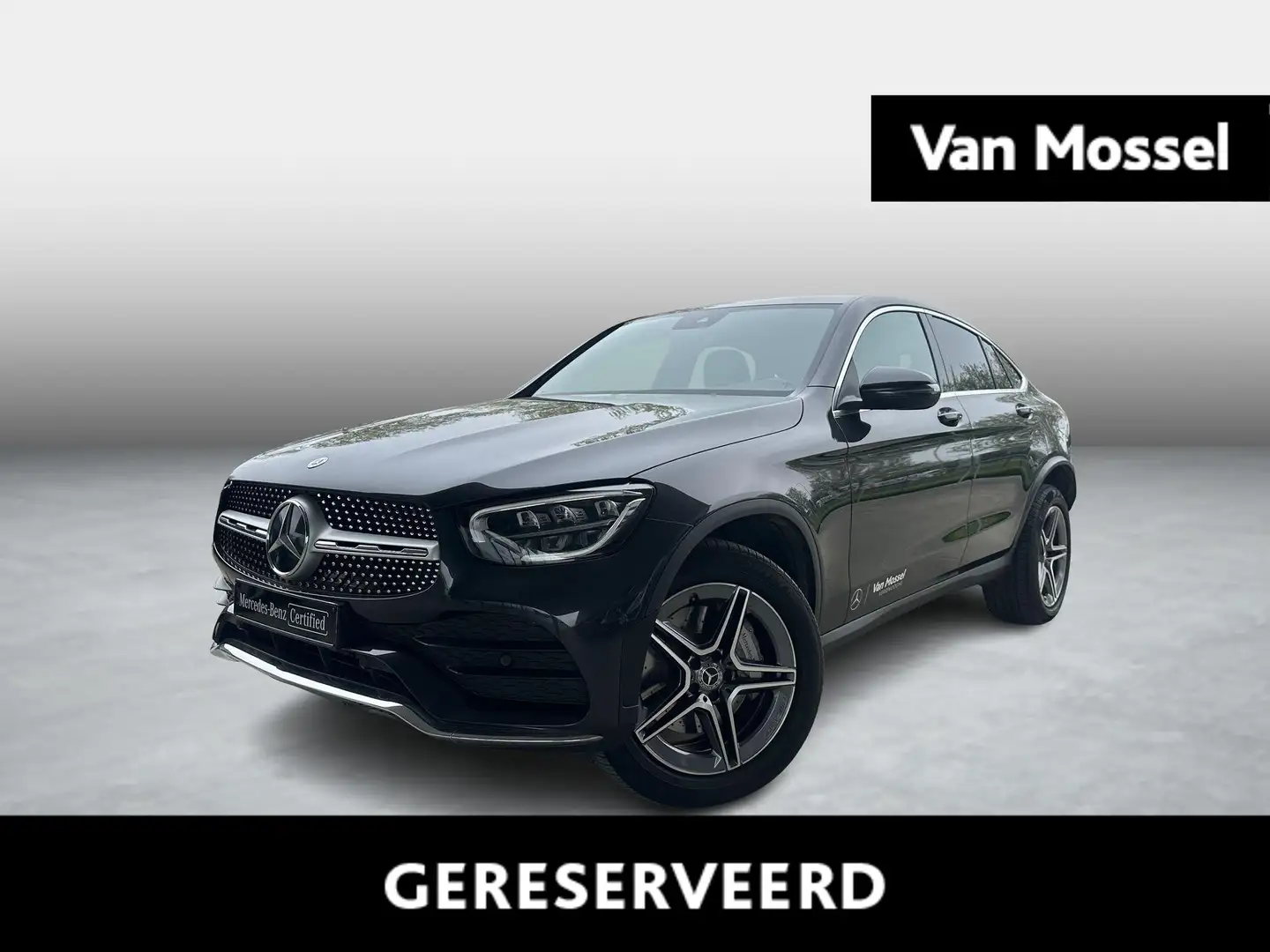 Mercedes-Benz GLC 300 de 4MATIC Coupé + AMG LINE + LEDER + TREKHAAK + CA Grau - 1