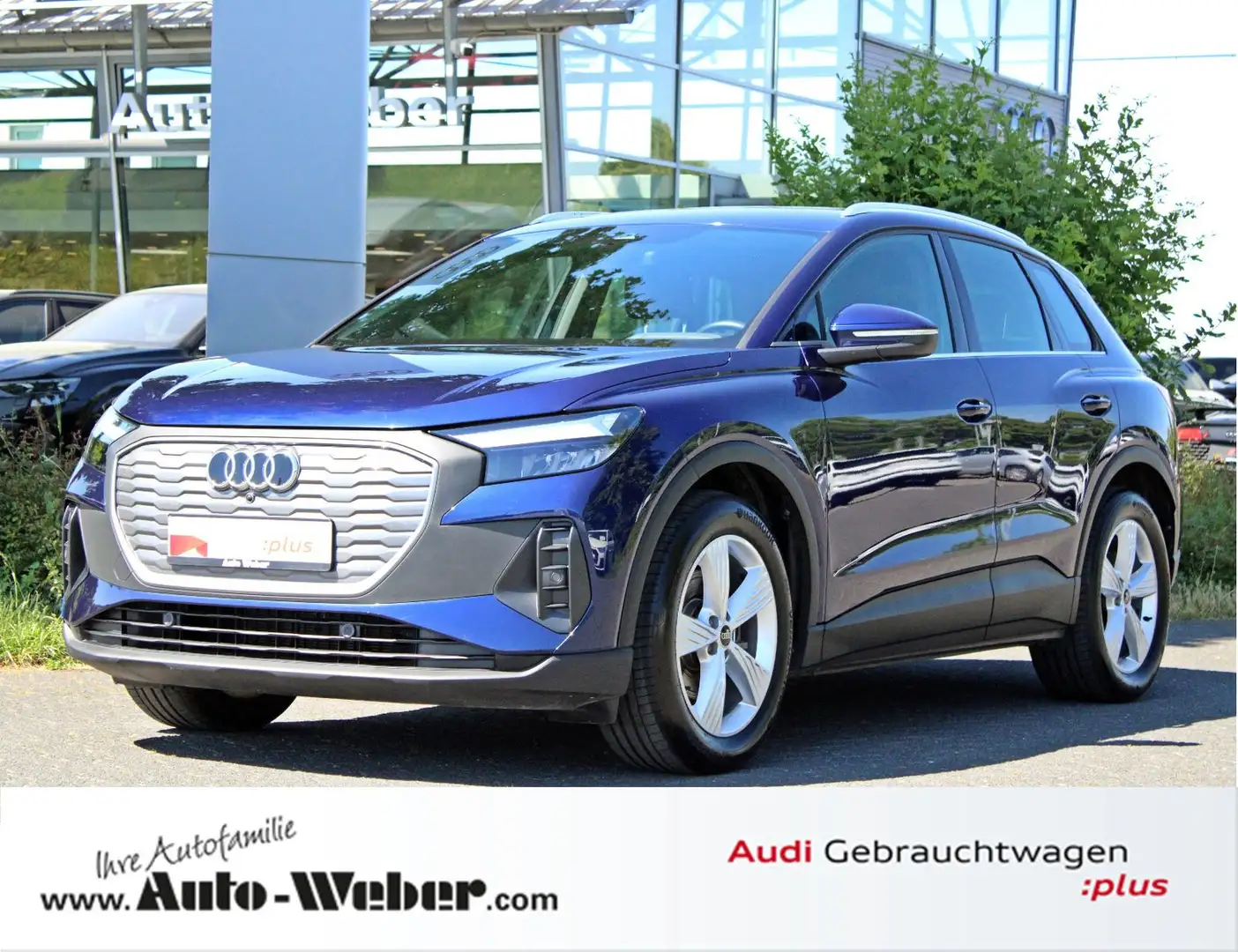 Audi Q4 e-tron 35 APS SMARTPHONE SITZHZ 19" Blau - 1
