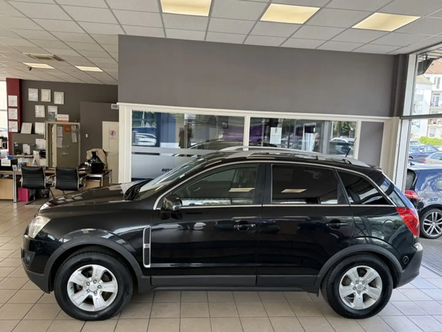 Opel Antara 4x4 T-Leder CNG-Erdgas Standheizung AHK Nero - 1