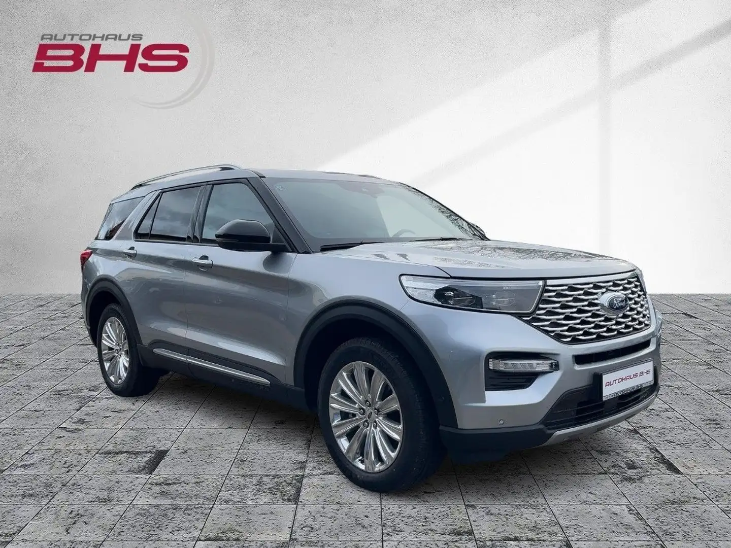 Ford Explorer 3,0 EcoBoost 457 PS PHEV ATG4x4Platinum Plateado - 2