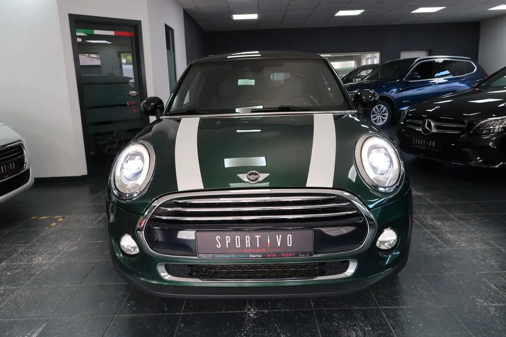 MINI Cooper 1.5 Automatik/Pano/Ambiente/Led/Pdc/Navi Verde - 2