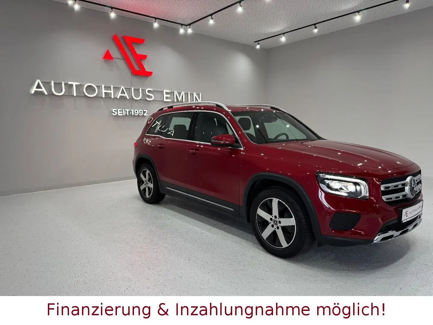 Mercedes-Benz GLB 200 *2.HAND,LED,VOLL SCHECKHEFT!* Rouge - 1