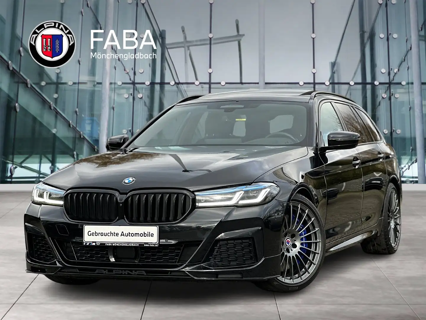 Alpina D5 S Touring Allrad Laser Panorama Head-Up HA/KA Zwart - 1