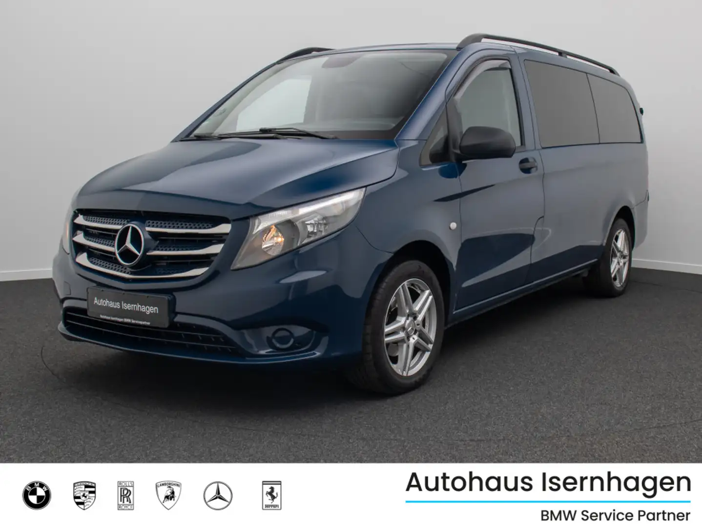 Mercedes-Benz Vito Tourer Pro lang Tempomat AHK Fahrlich Komfo Blue - 1