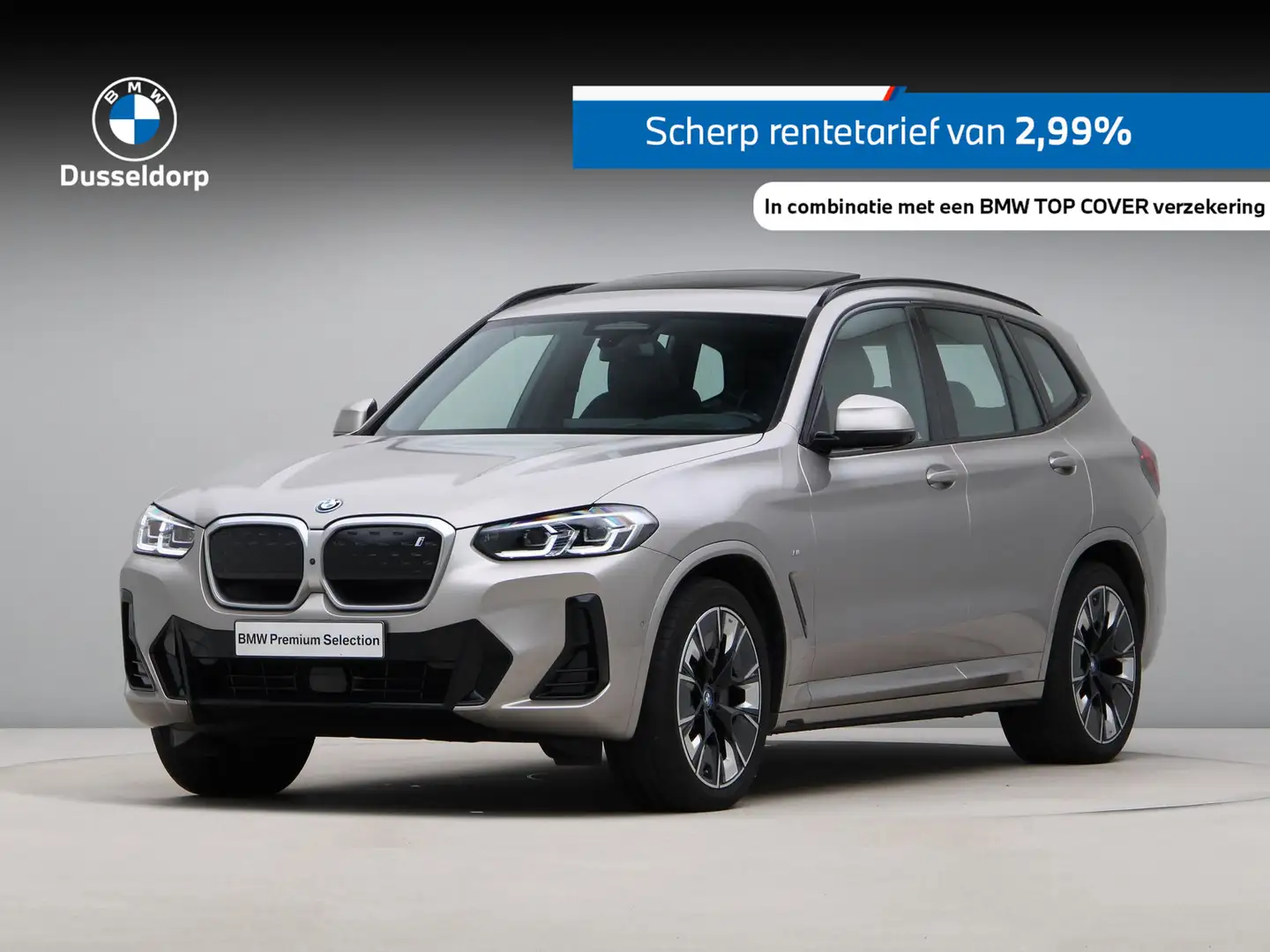 BMW iX3 High Executive 80 kWh Gris - 1