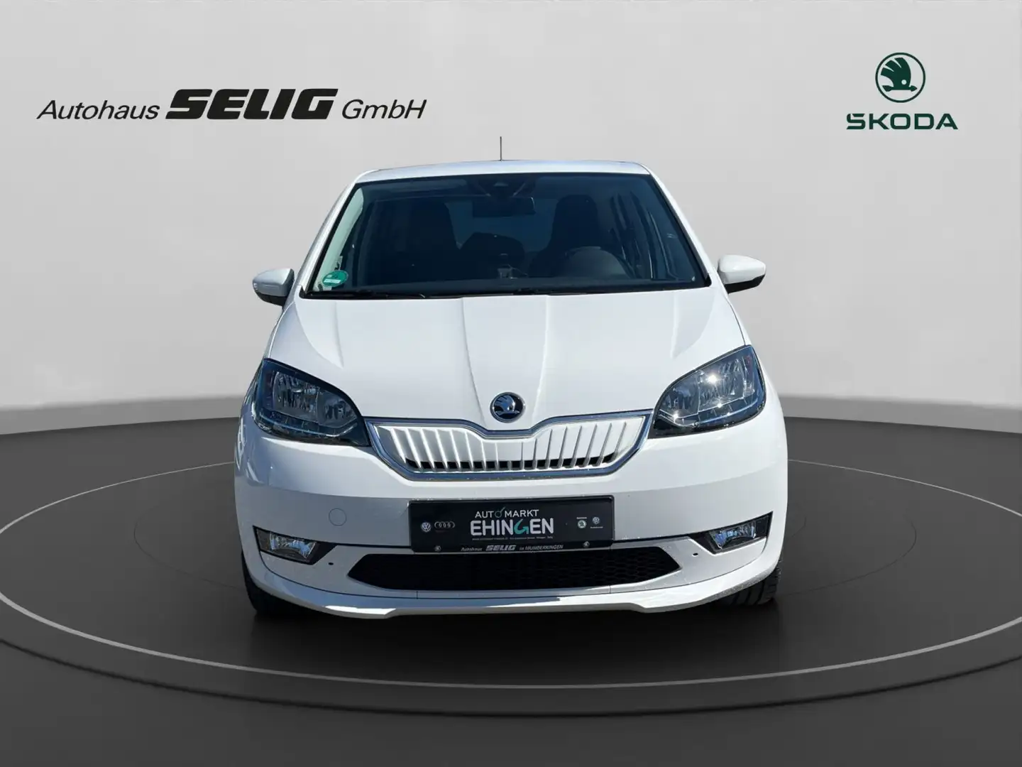 Skoda Citigo E iV Style, Alu, Sunset, CCS, ... Weiß - 2