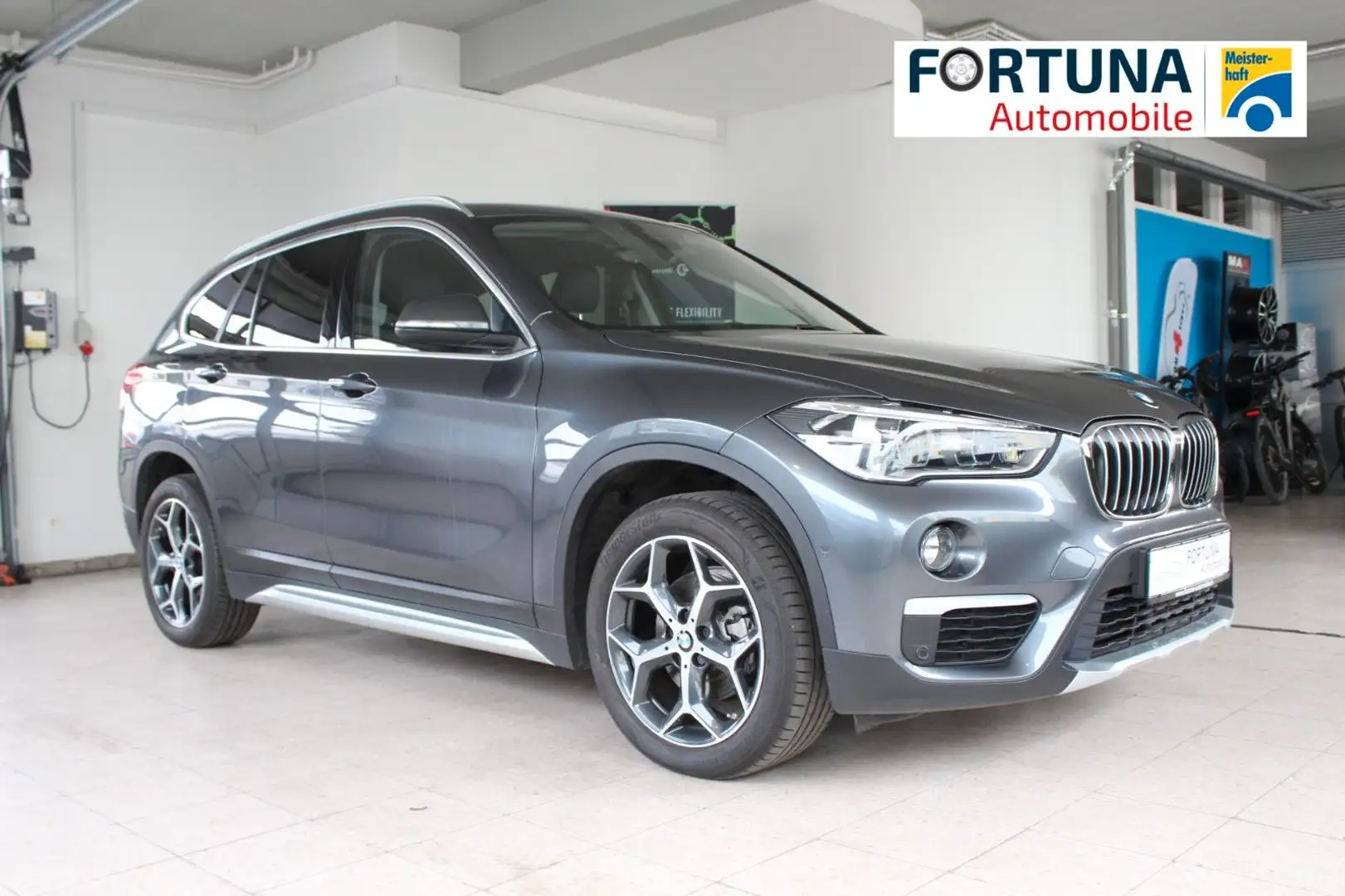 BMW X1 18i Aut. x Line Navigation LED Kamera Sports. Gris - 1