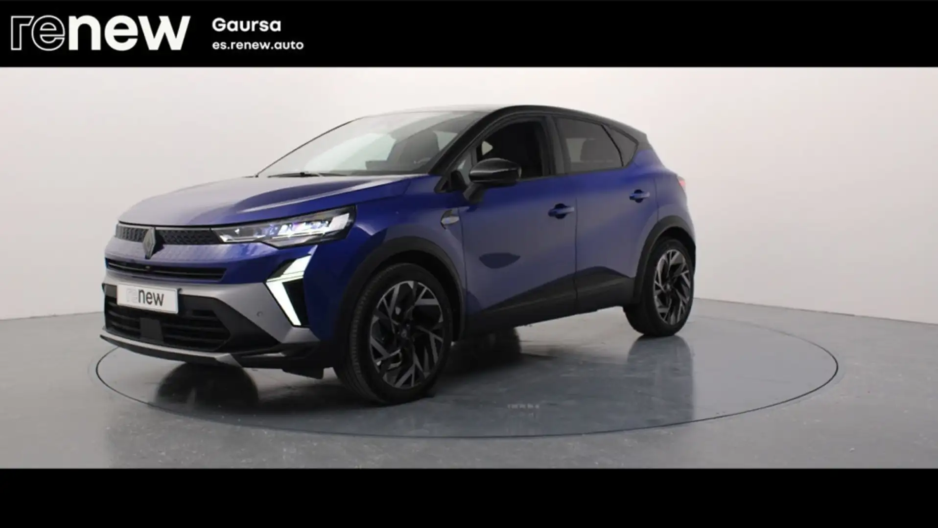 Renault Captur 1.6 E-TECH 105KW ESPRIT ALPINE 145 5P Azul - 1