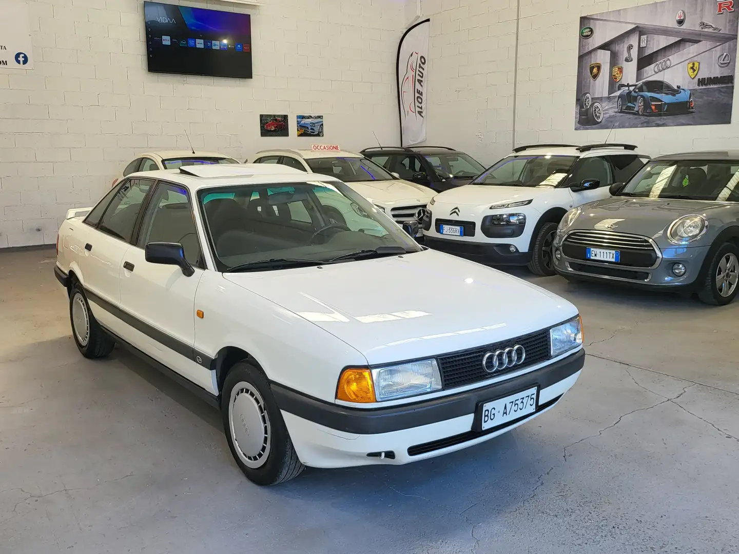 Audi 80 1.8 S Serret Alb - 2
