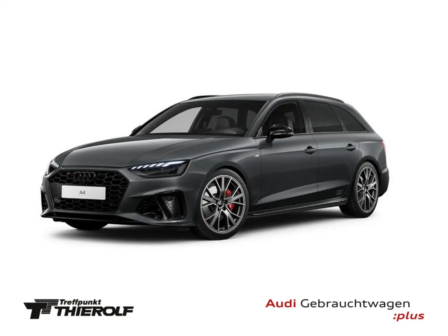 Audi A4 Avant S line 40 TDI 360 KAMERA AHK LED Grau - 1
