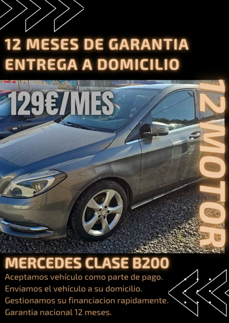 Mercedes-Benz B 200 200CDI BE P55 952 (4.75) Gris - 1