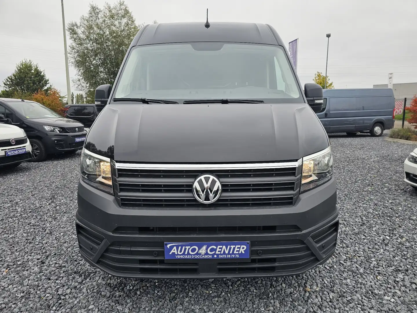 Volkswagen Crafter 2.0 CR TDi L4H3 TVAC // GARANTIE 1AN // Zwart - 2