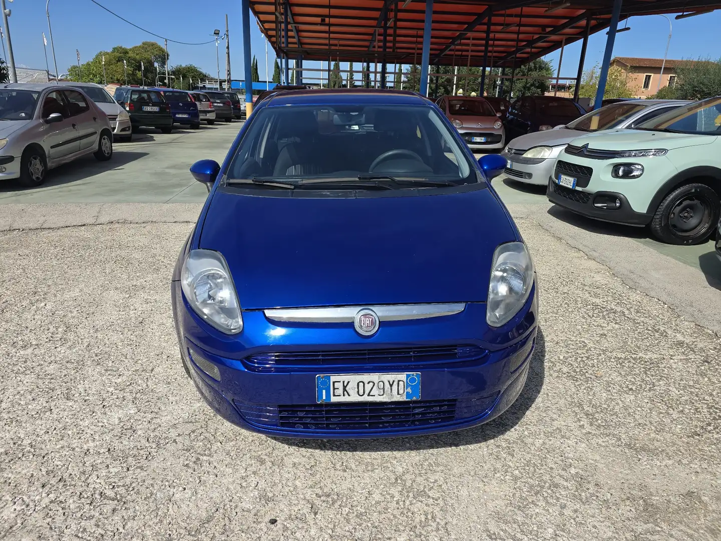 Fiat Punto Evo Punto III 2009 Evo 5p 1.2 150th s gpl motore nuovo Blau - 2
