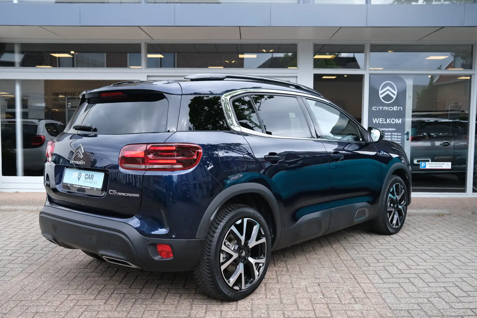 Citroen C5 Aircross Hybrid 225Shine Leer/All Wheather Banden/Elektr. A Blau - 2