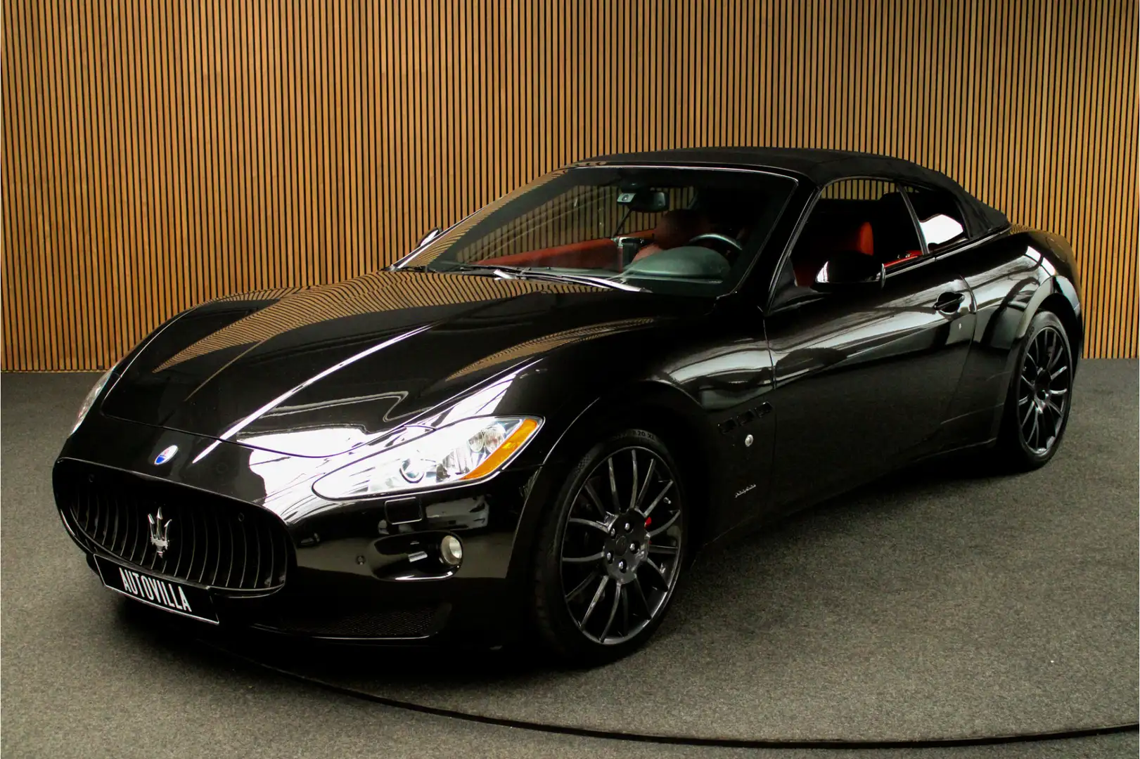 Maserati GranCabrio 4.7 Navi Leer Bose Stoelverwarm. Black Pack Carpla Schwarz - 1