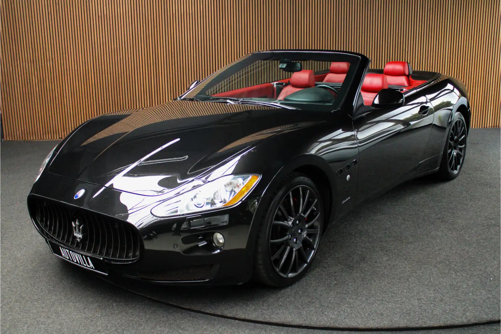 Maserati GranCabrio 4.7 Navi Leer Bose Stoelverwarm. Black Pack Carpla Schwarz - 2