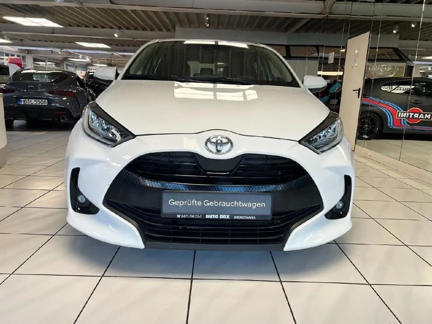 Toyota Yaris Team Deutschland Weiß - 2