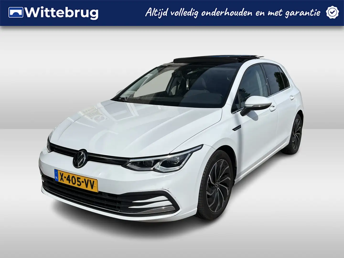Volkswagen Golf 1.5 TSI / PANO/ 150 PK/ 17" LMV/ PARK. SENSOREN + Wit - 1
