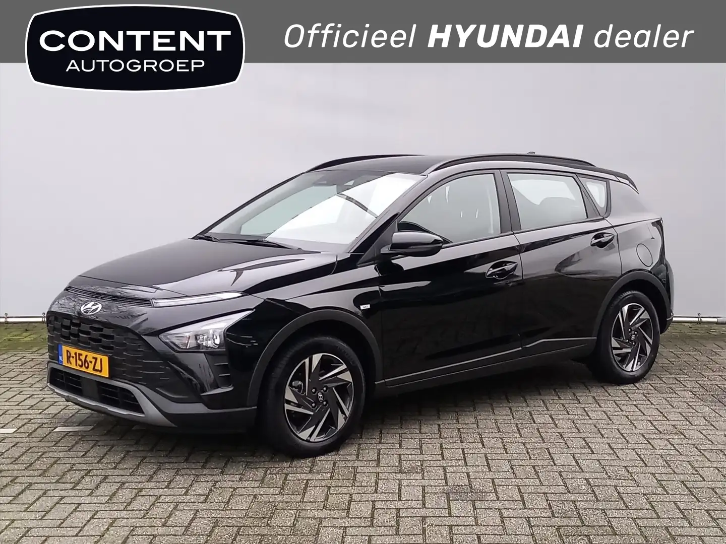 Hyundai BAYON 1.0 T-GDI 48V 100PK Comfort Smart Zwart - 1