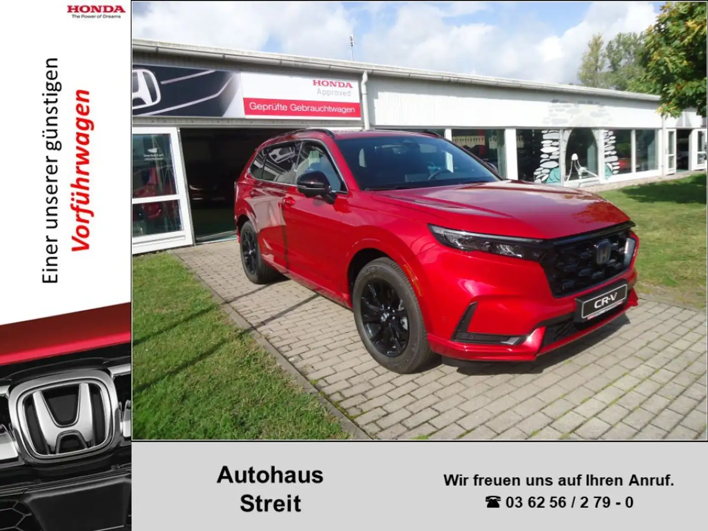 Honda CR-V e:PHEV 2.0 i-MMD Hybrid 2WD Advance Tech*AHK Rouge - 1