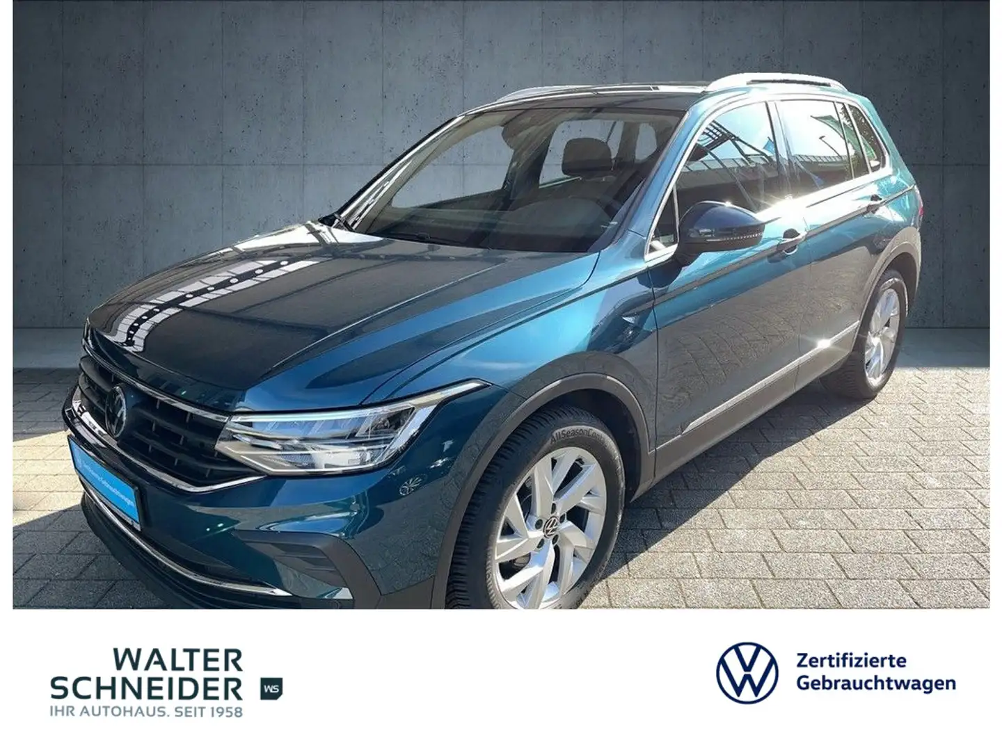 Volkswagen Tiguan 1.5 TSI Move Navi LED ACC Blau - 1