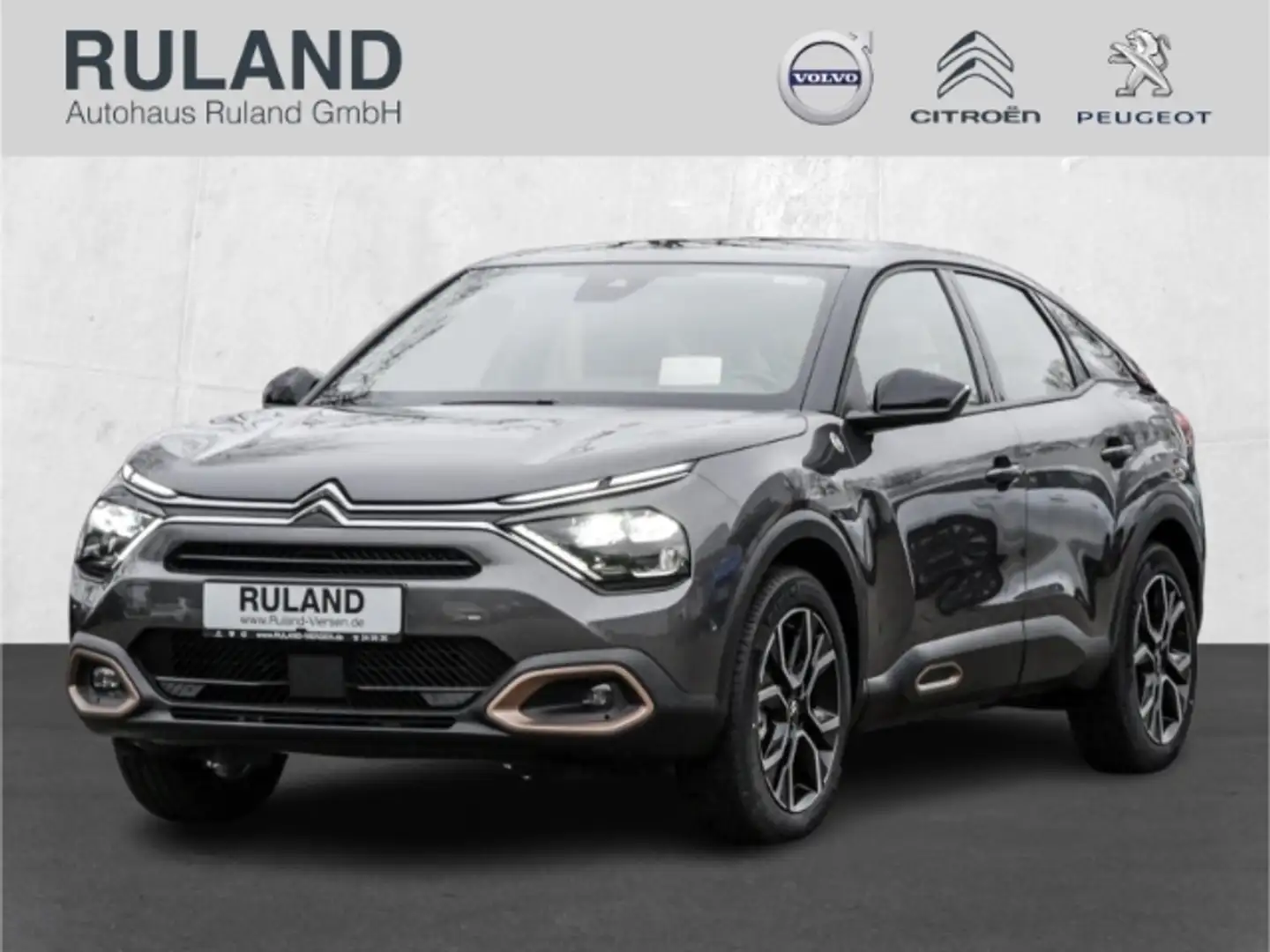 Citroen C4 e-C-Series Elektromotor HUD Navi LED Apple CarPlay Grau - 1