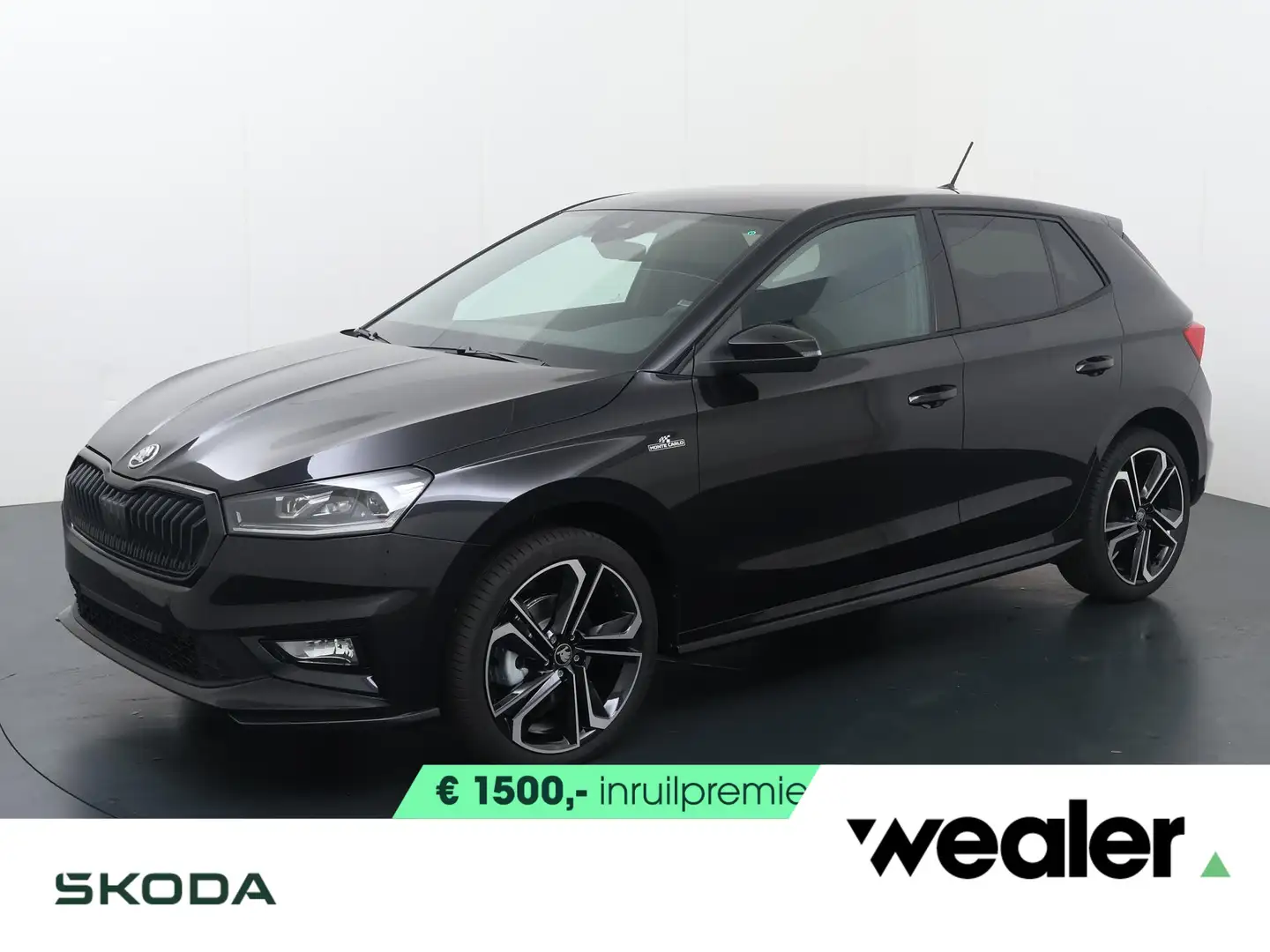 Skoda Fabia Monte Carlo 1.0 TSI 115 PK DSG | Automaat | Adapti Noir - 1