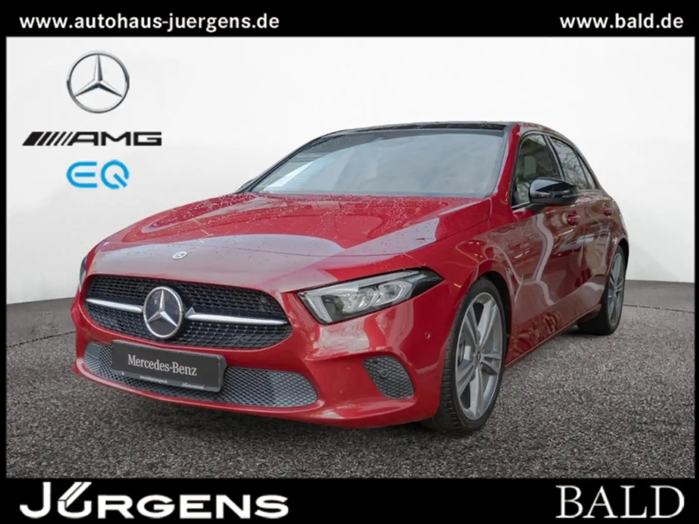 Mercedes-Benz A 200 d Progressive/LED/Cam/Pano/Night/Leder/19" Rot - 1
